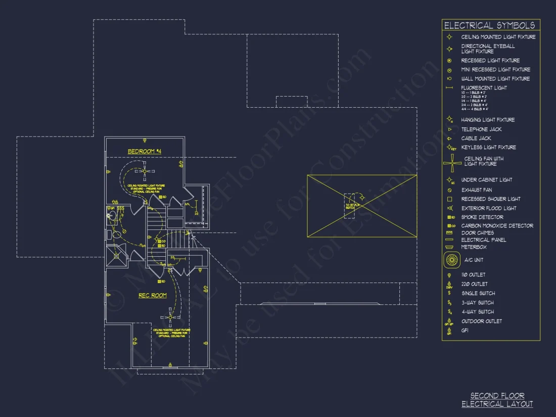 Craftsman-Style house Plan with Open Floor Design & CAD Blueprint