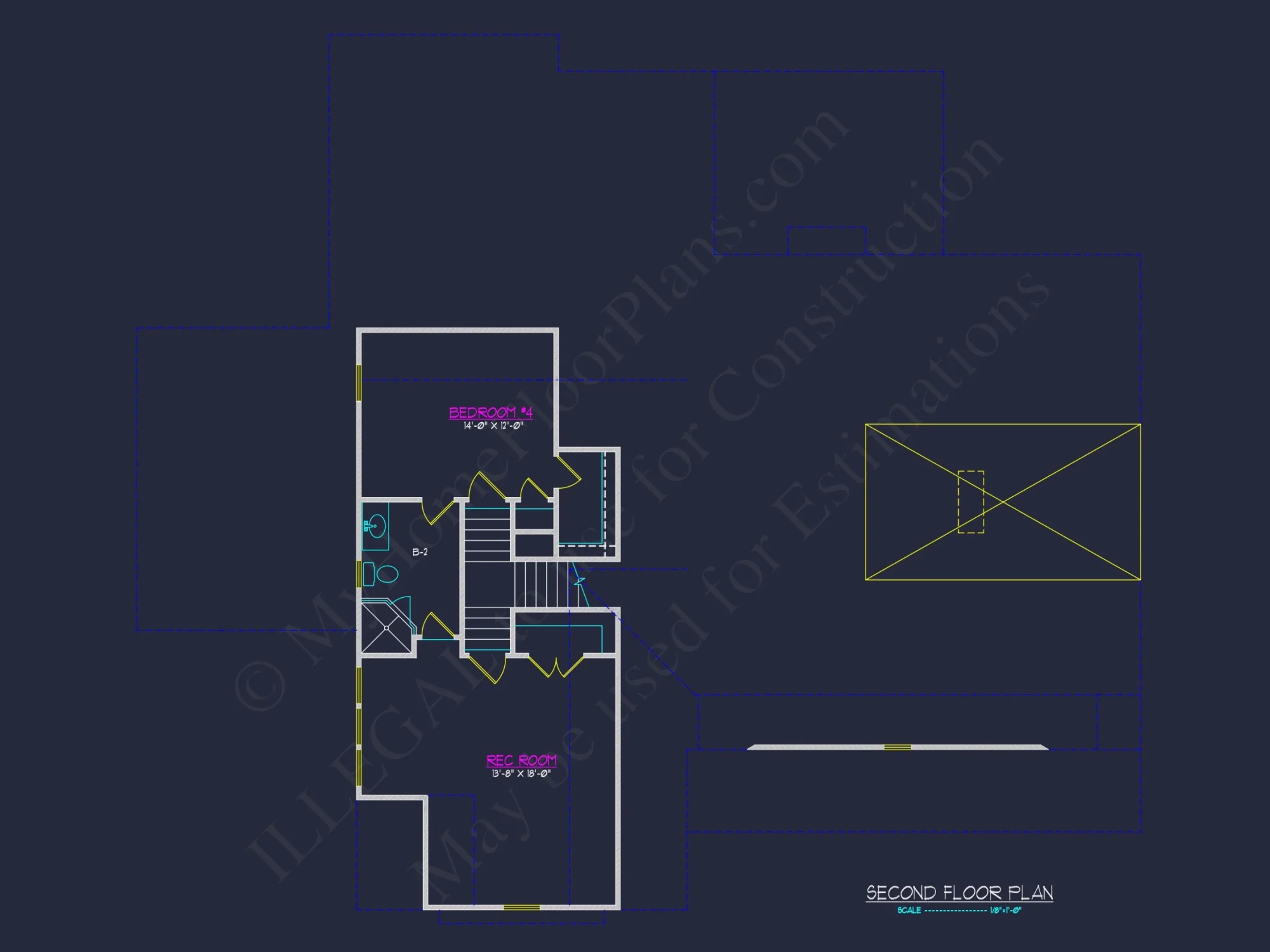 Craftsman-Style house Plan with Open Floor Design & CAD Blueprint