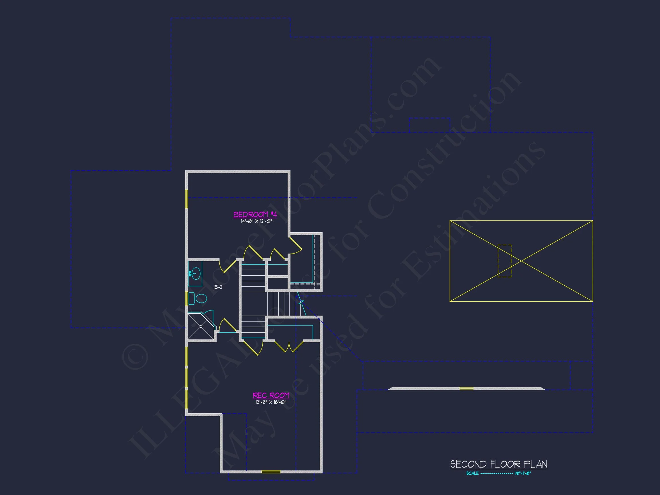 Craftsman-Style house Plan with Open Floor Design & CAD Blueprint