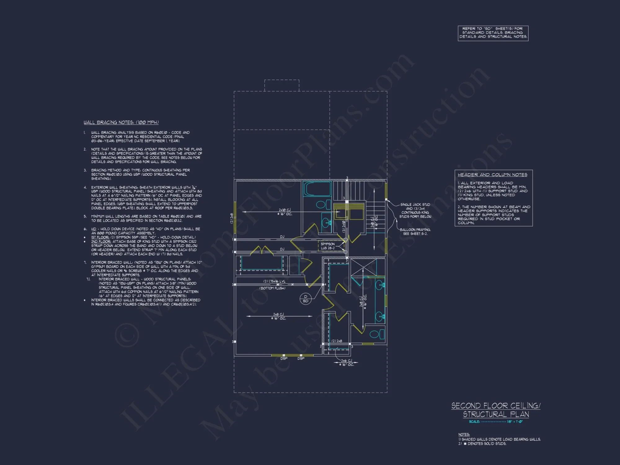 Elegant Craftsman house Plan with 3 Bedrooms & 2 Floor Designs