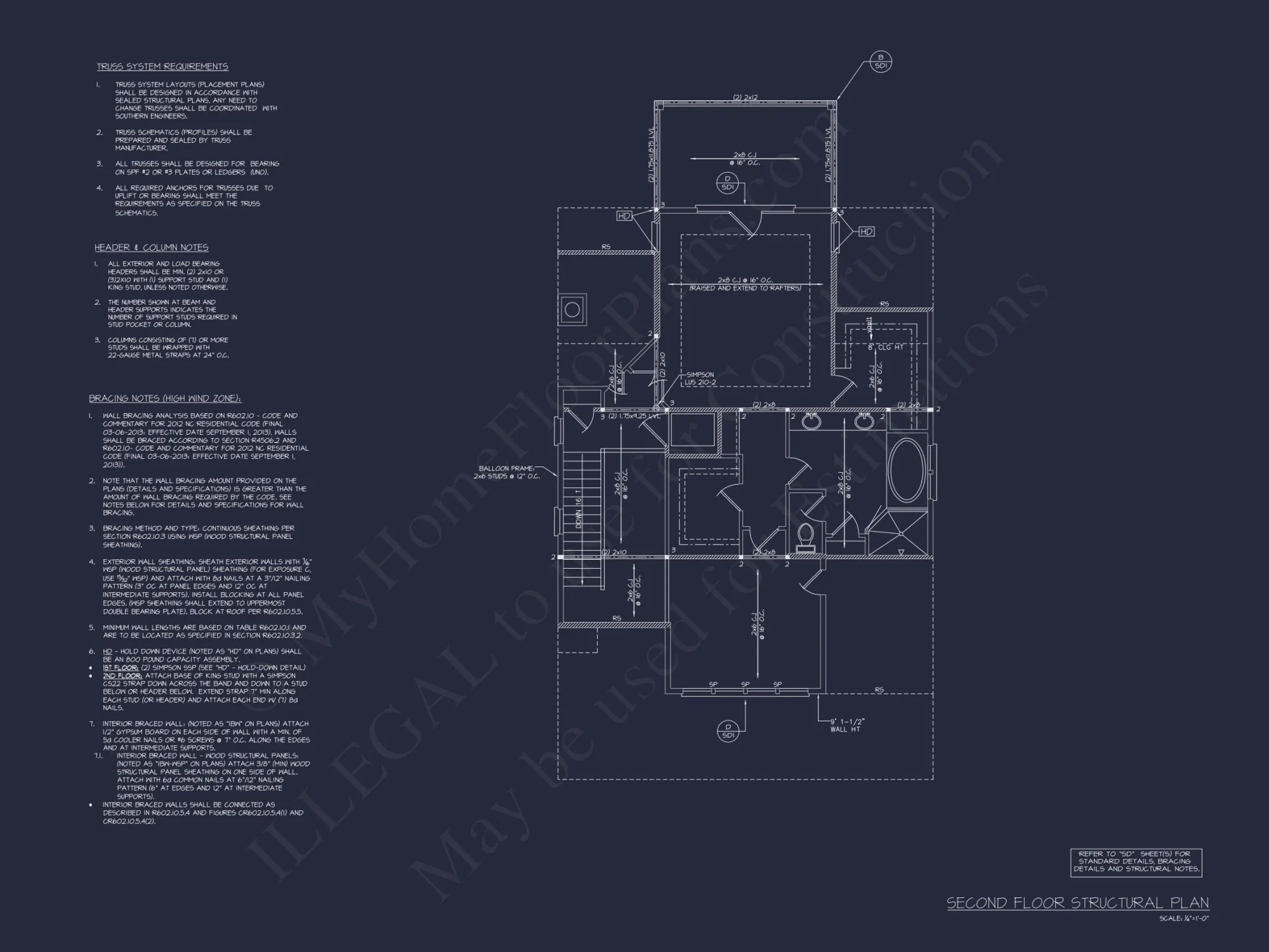 Beach house Floor Plan with Coastal Designs and CAD Blueprint