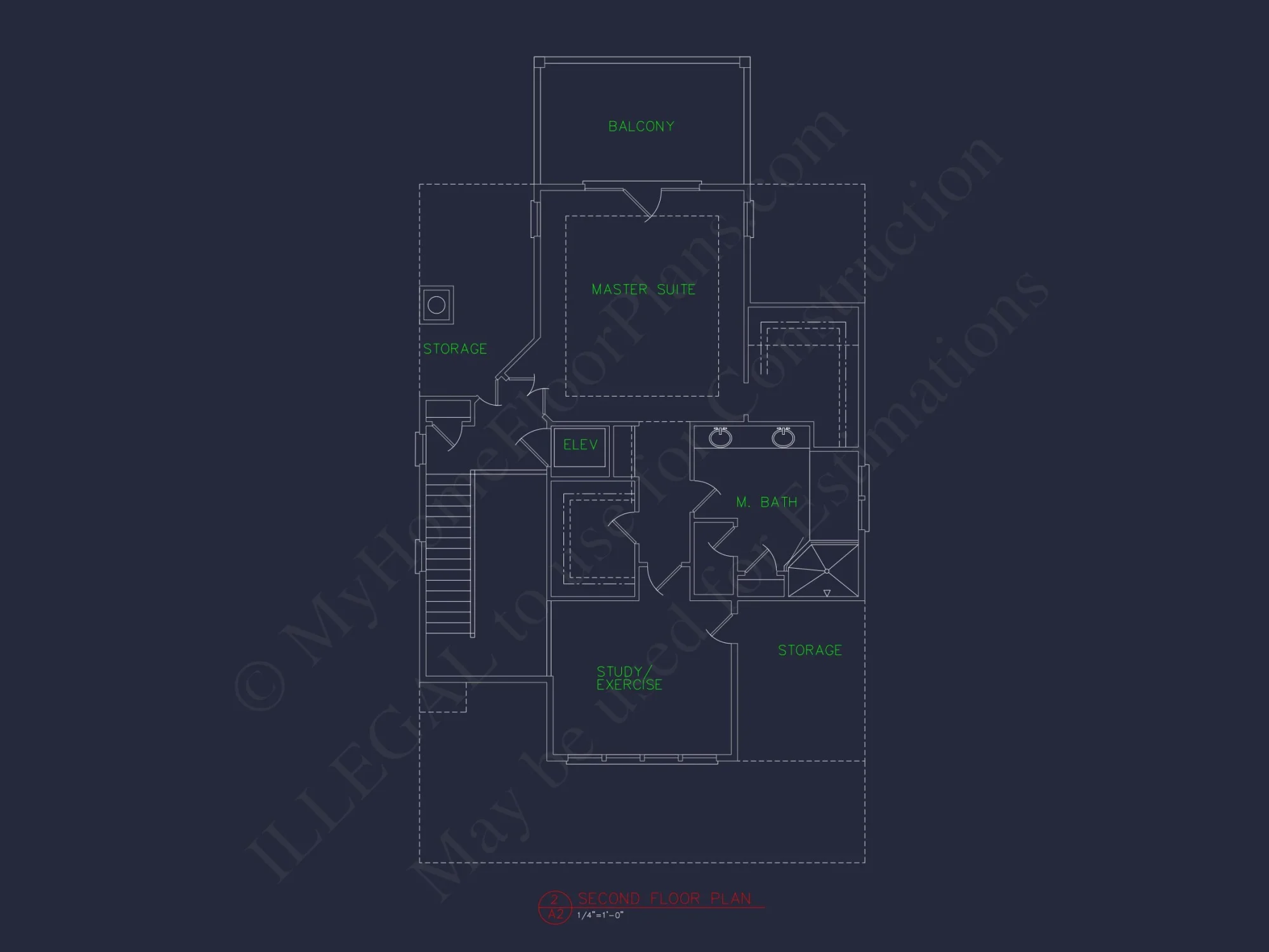 Beach house Floor Plan with Coastal Designs and CAD Blueprint