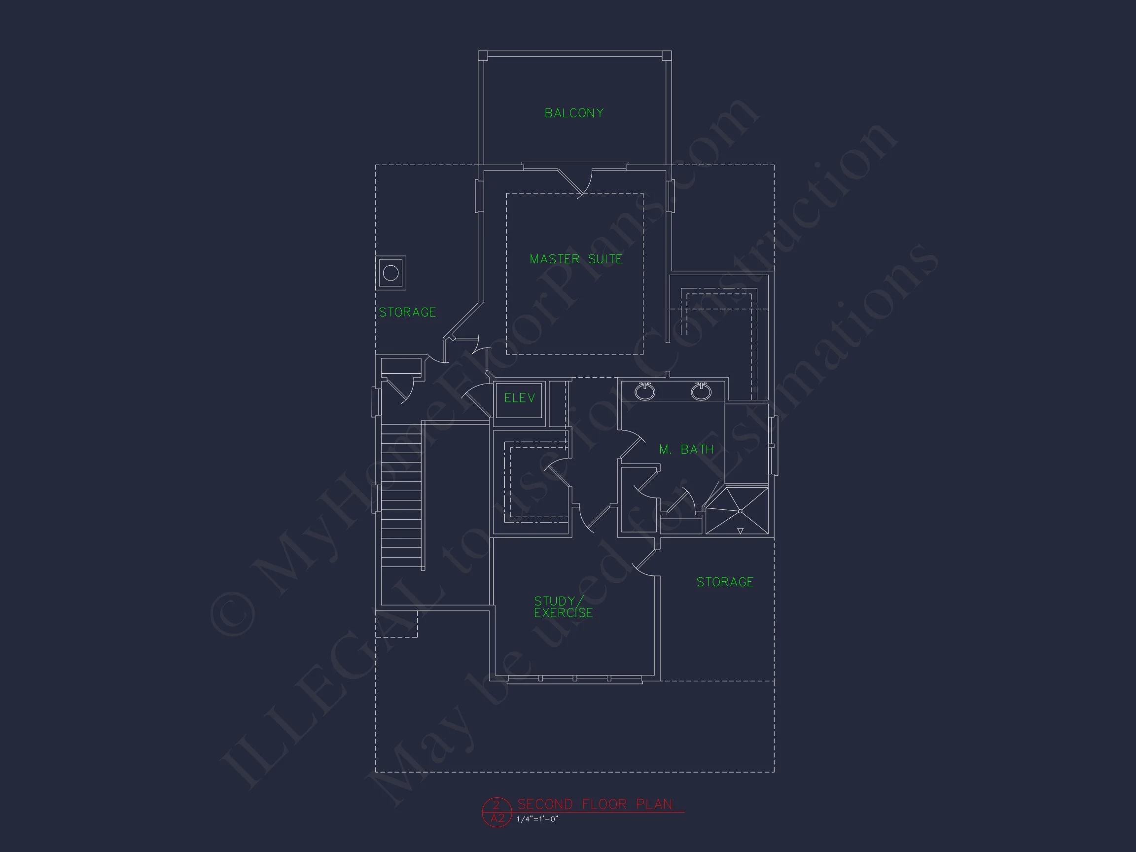 17-1339 HOUSE PLAN - Beach House Floor Plan with Coastal Designs and CAD Blueprint 6 Beach house Floor Plan with Coastal Designs and CAD Blueprint