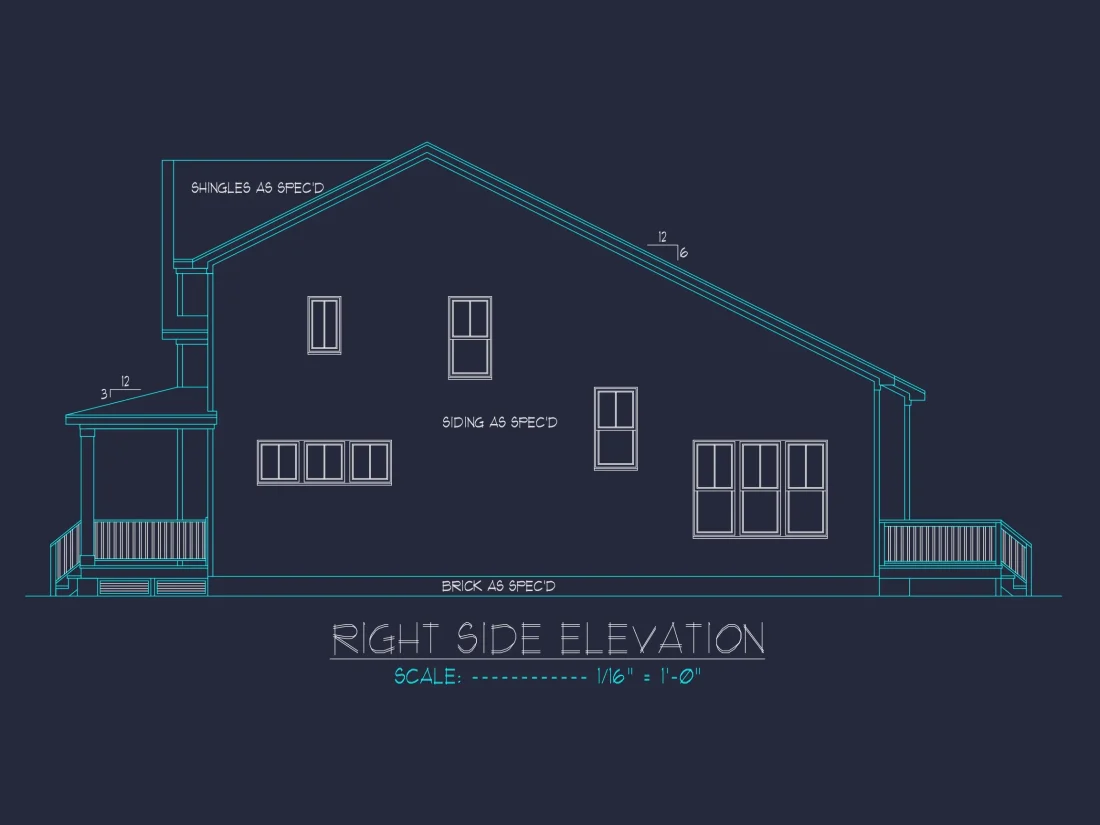Modern Craftsman house Plan: Stunning Architecture & Floor Design
