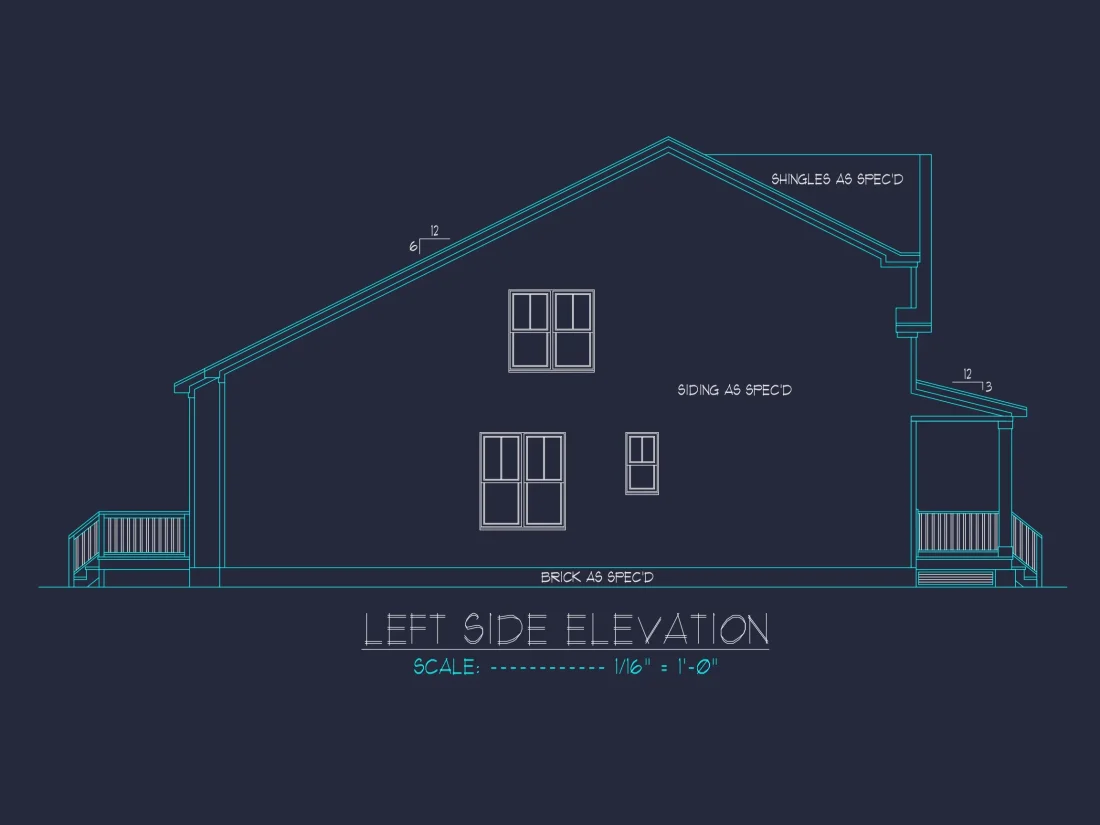 Modern Craftsman house Plan: Stunning Architecture & Floor Design