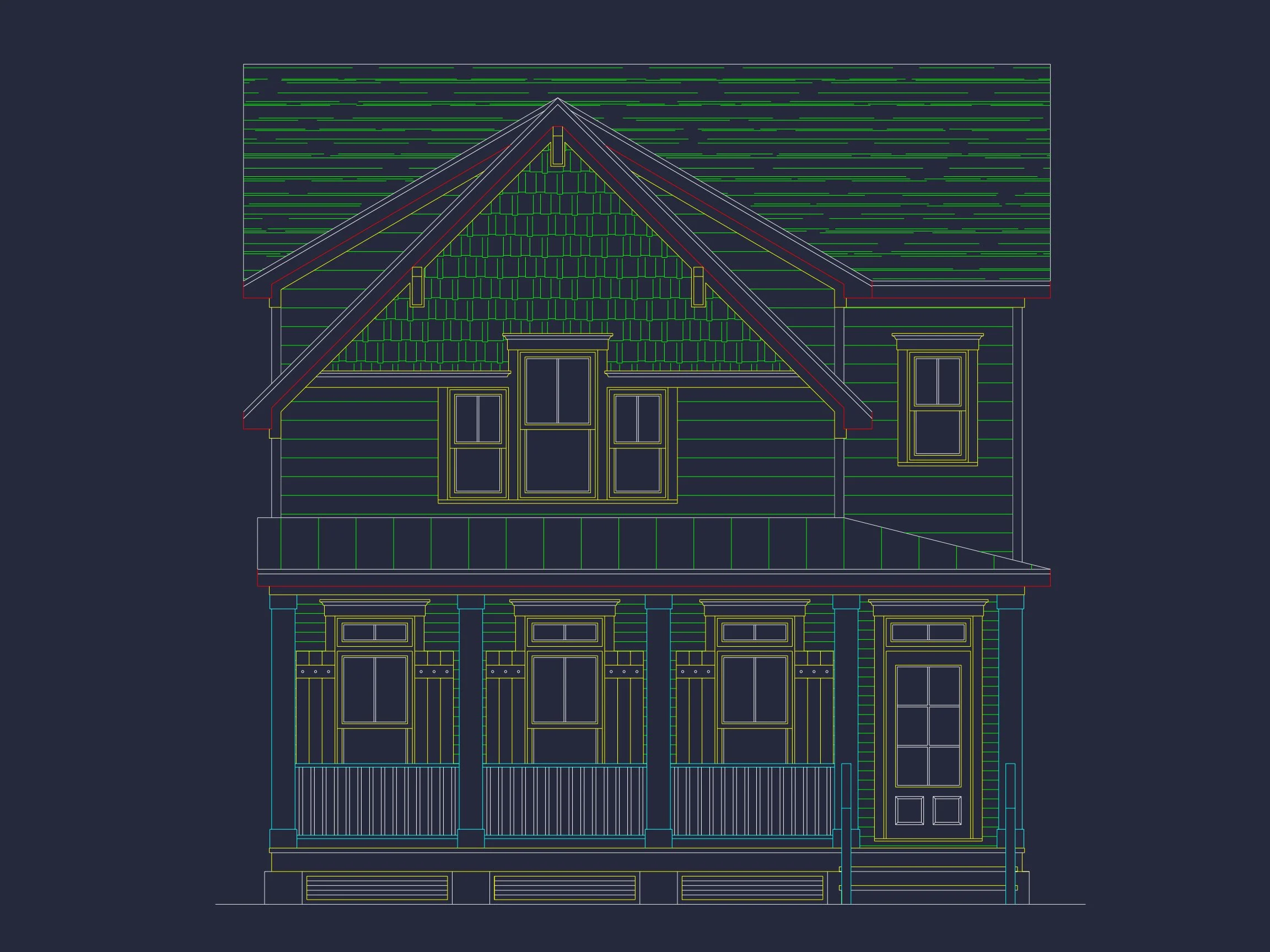 Modern Craftsman house Plan: Stunning Architecture & Floor Design
