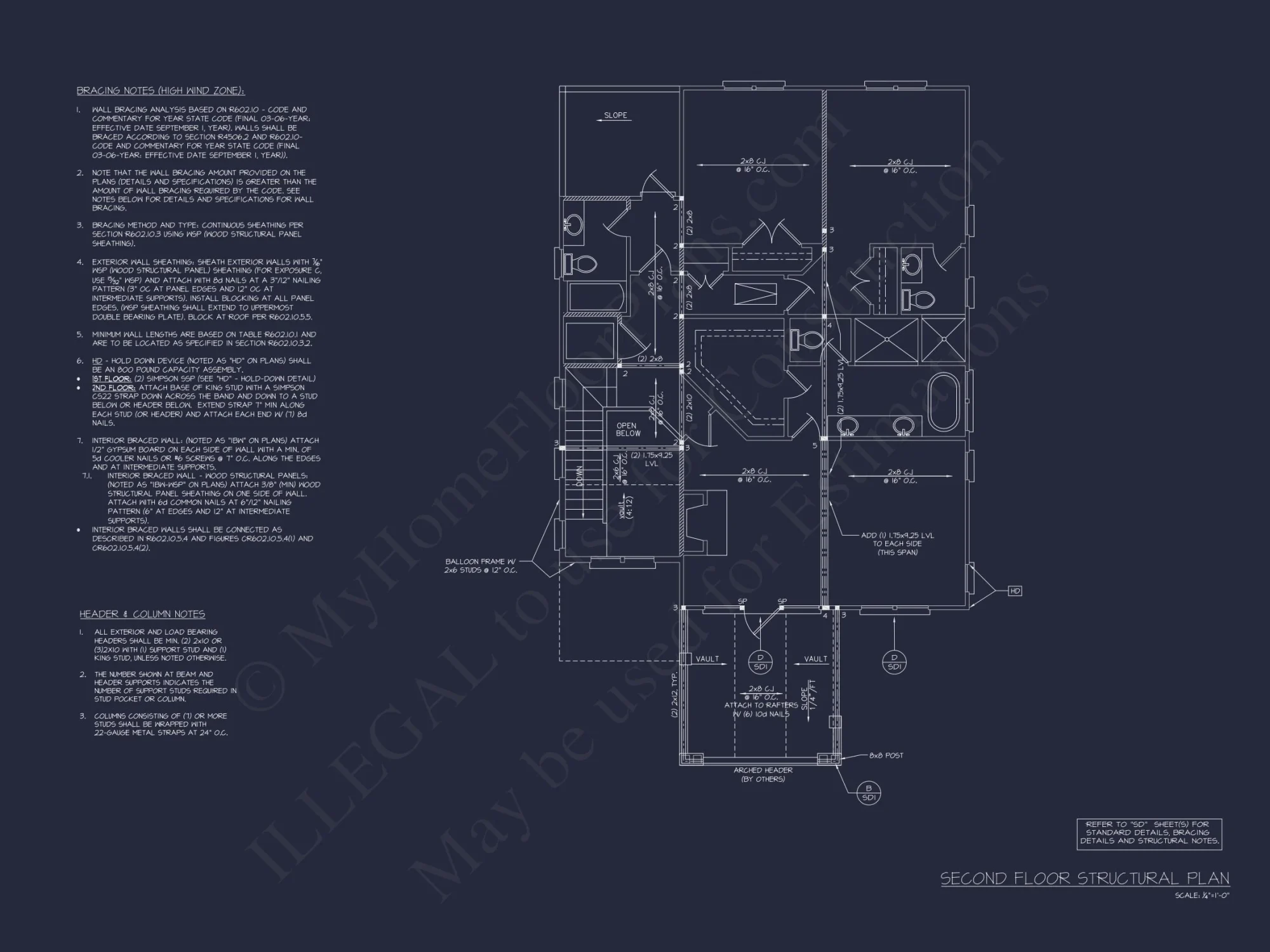 Modern Beach house Floor Plan with CAD Designs & Features