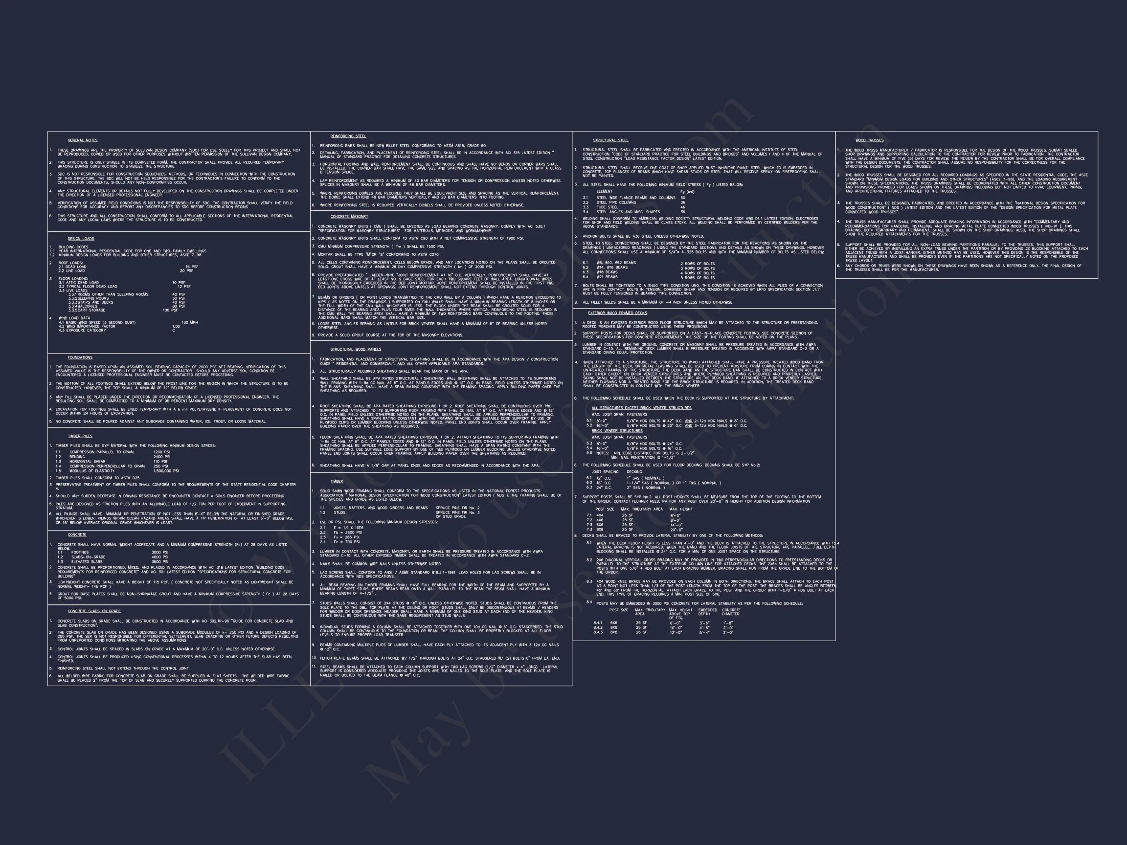 17-1061 HOUSE PLAN - Modern Beach House Floor Plan with CAD Designs & Features 9 Modern Beach house Floor Plan with CAD Designs & Features