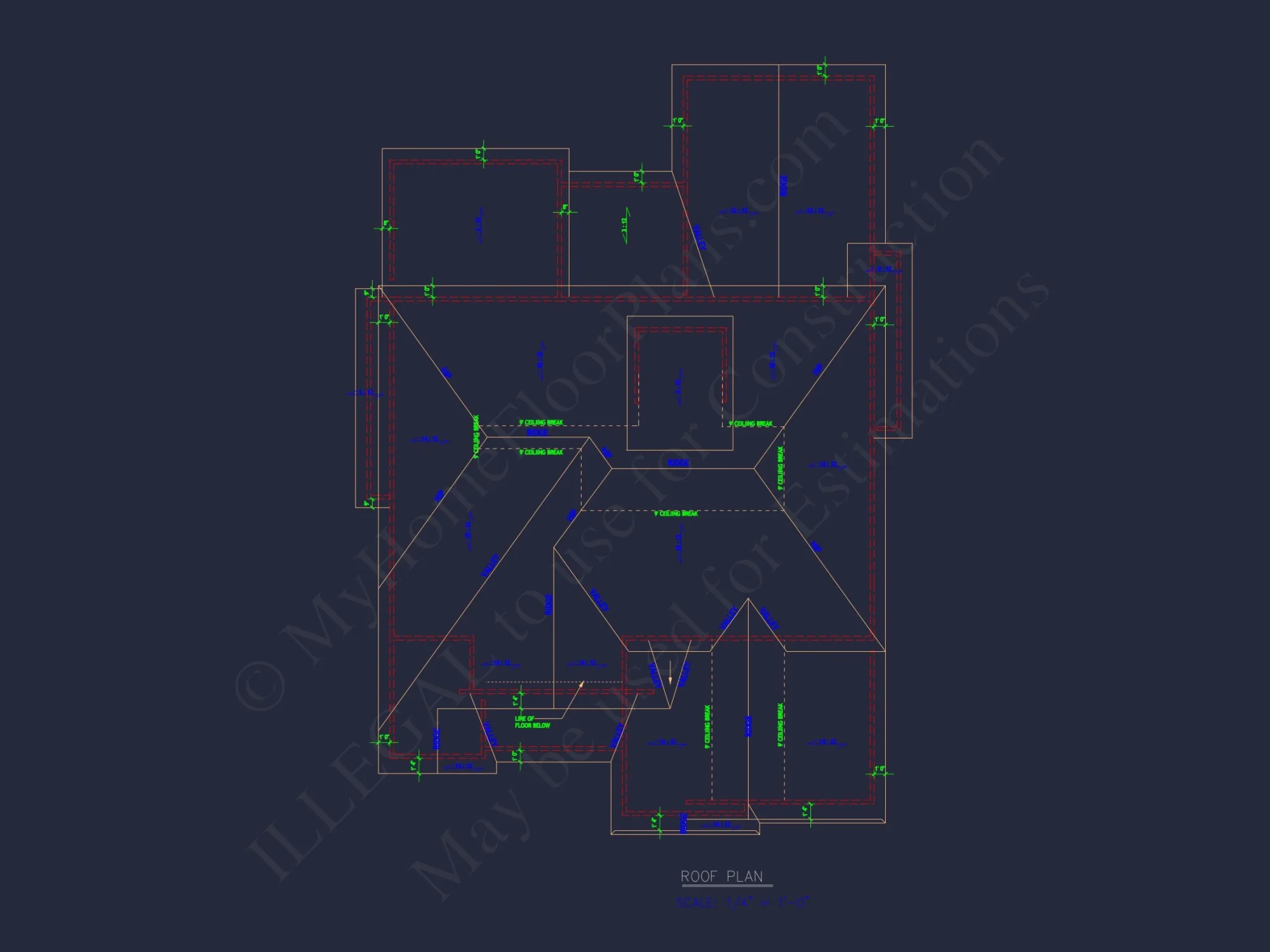 Stylish Craftsman house Plan with Detailed Architectural Blueprint