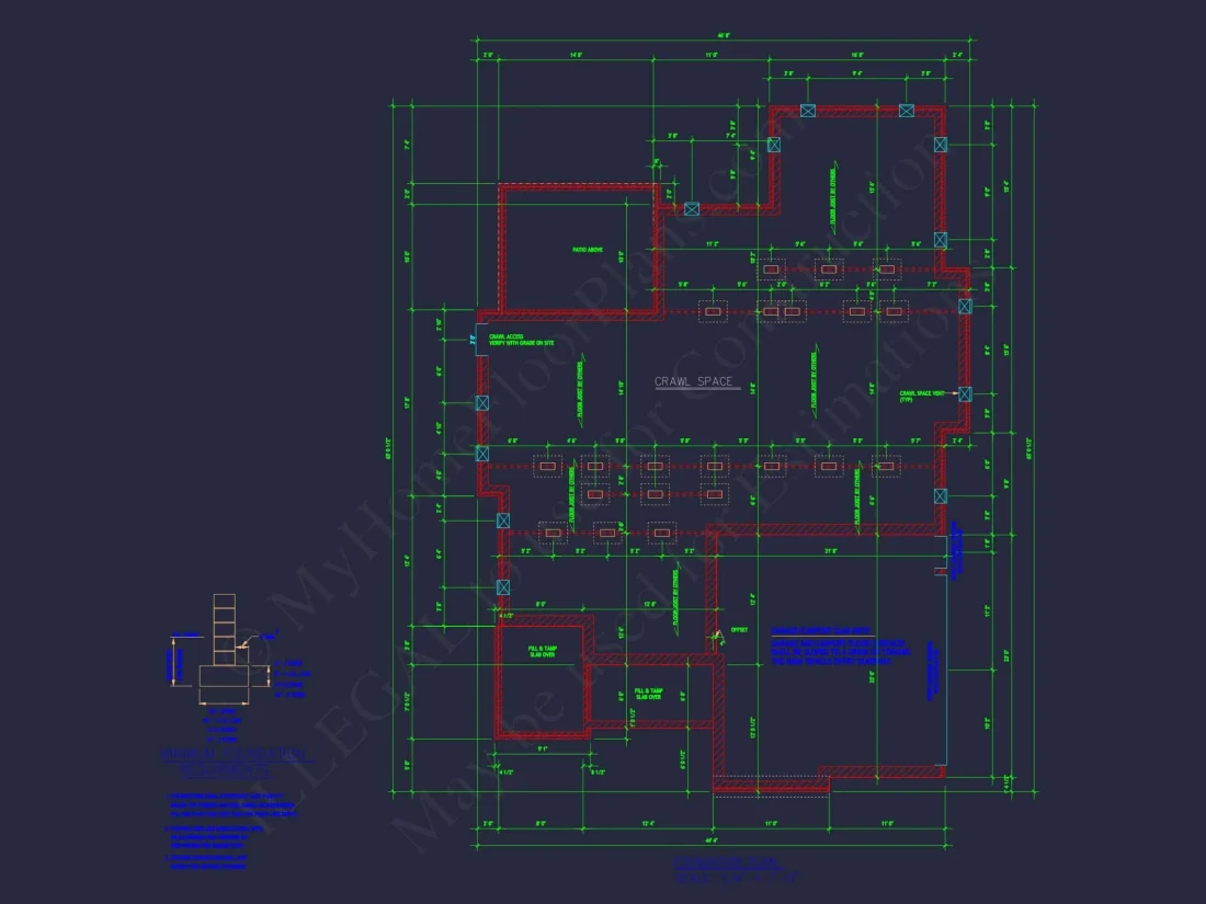 Stylish Craftsman house Plan with Detailed Architectural Blueprint