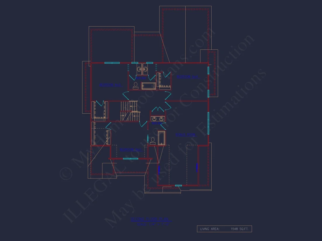 Stylish Craftsman house Plan with Detailed Architectural Blueprint