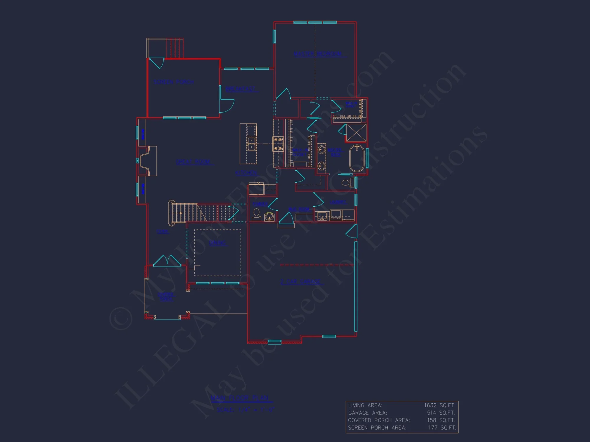 Stylish Craftsman house Plan with Detailed Architectural Blueprint
