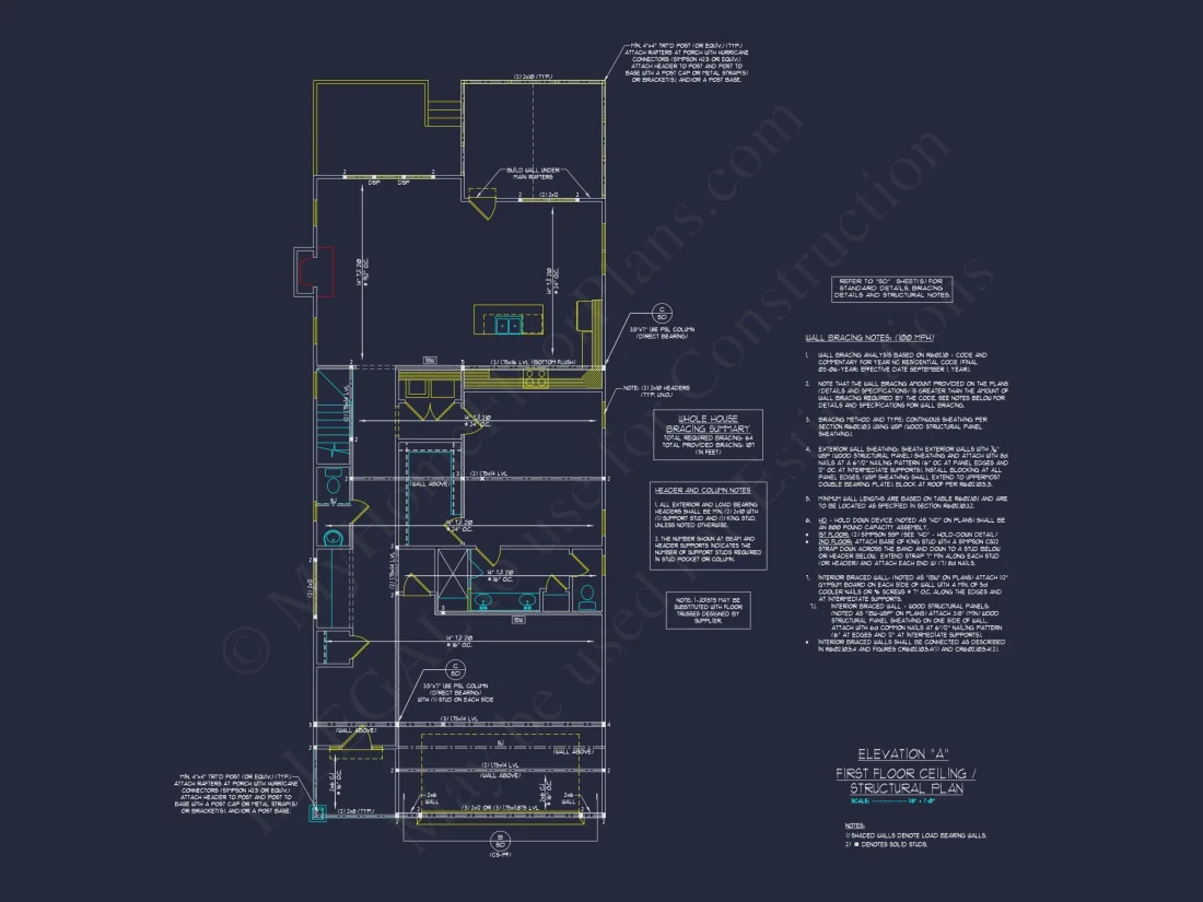 Craftsman house Plan with Spacious Floor Plan and CAD Designs