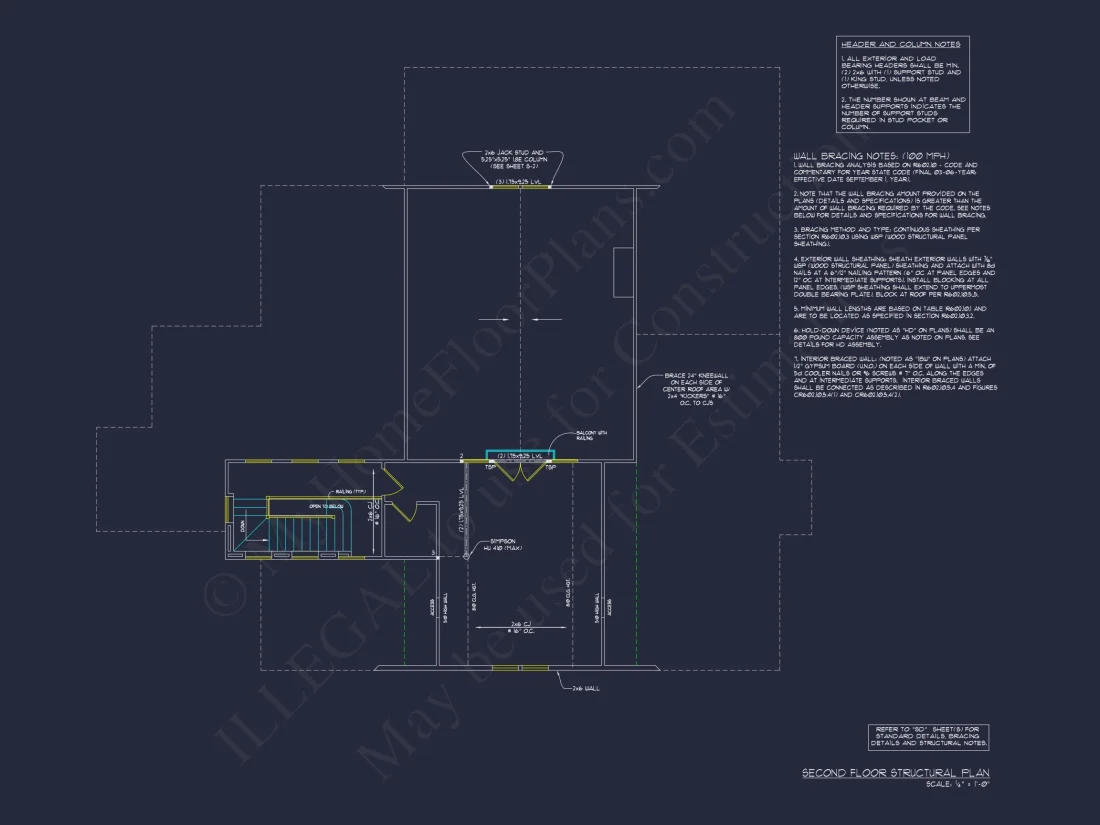 Modern house Floor Plan: Custom Blueprint with 1.5 Stories