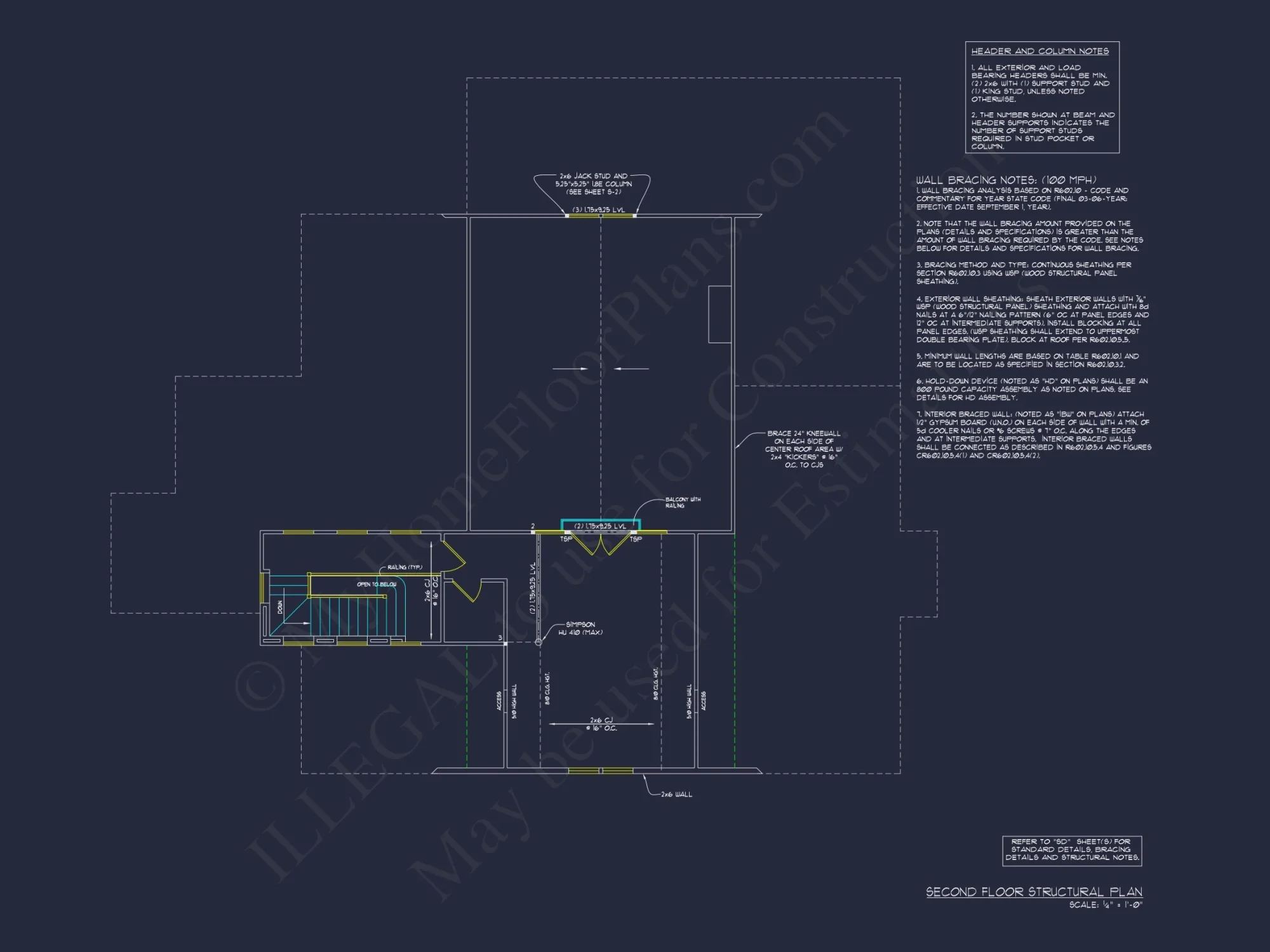 Modern house Floor Plan: Custom Blueprint with 1.5 Stories