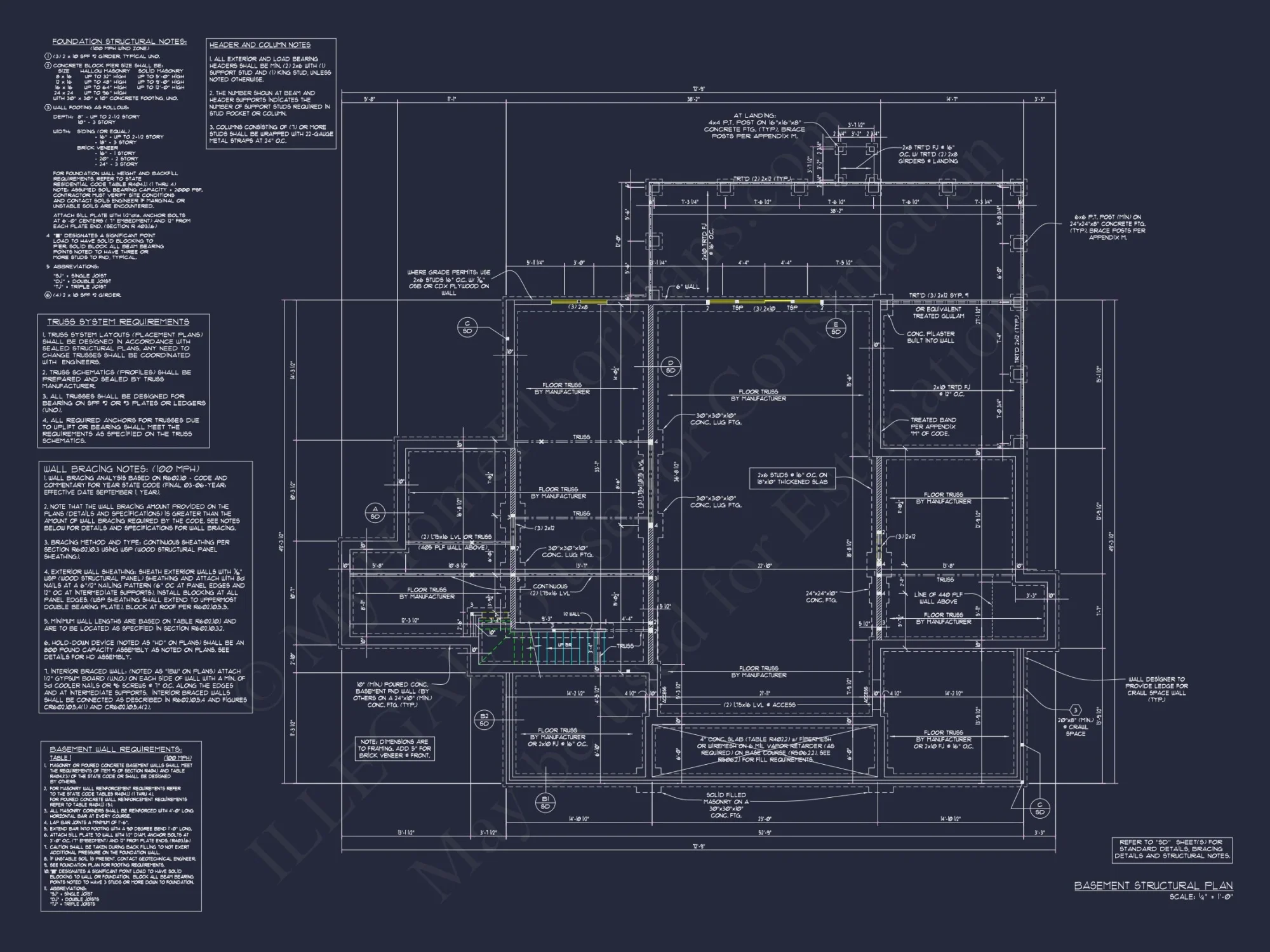 Modern house Floor Plan: Custom Blueprint with 1.5 Stories