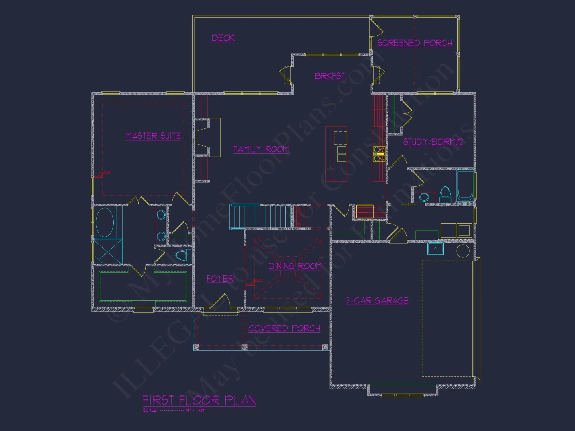 house Floor Plan with 2 Floors, 4 Bedrooms, and Open Designs