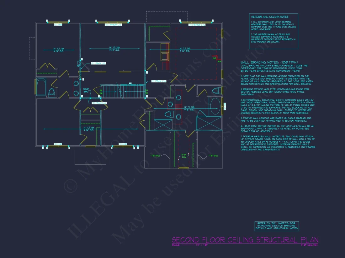 Traditional house Plan with CAD Designs and Spacious Layout