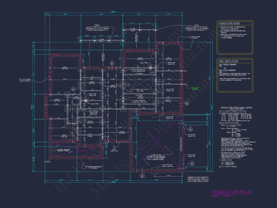 Custom house Blueprint with 4 Beds, 3 Baths & Floor Plan Designs