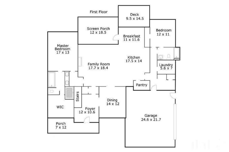 Custom house Blueprint with 4 Beds, 3 Baths & Floor Plan Designs
