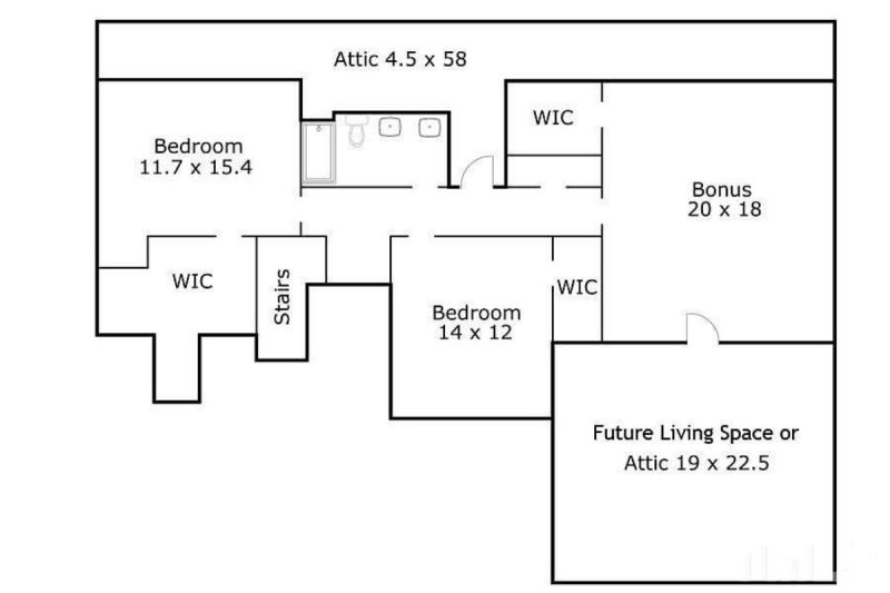 Custom house Blueprint with 4 Beds, 3 Baths & Floor Plan Designs