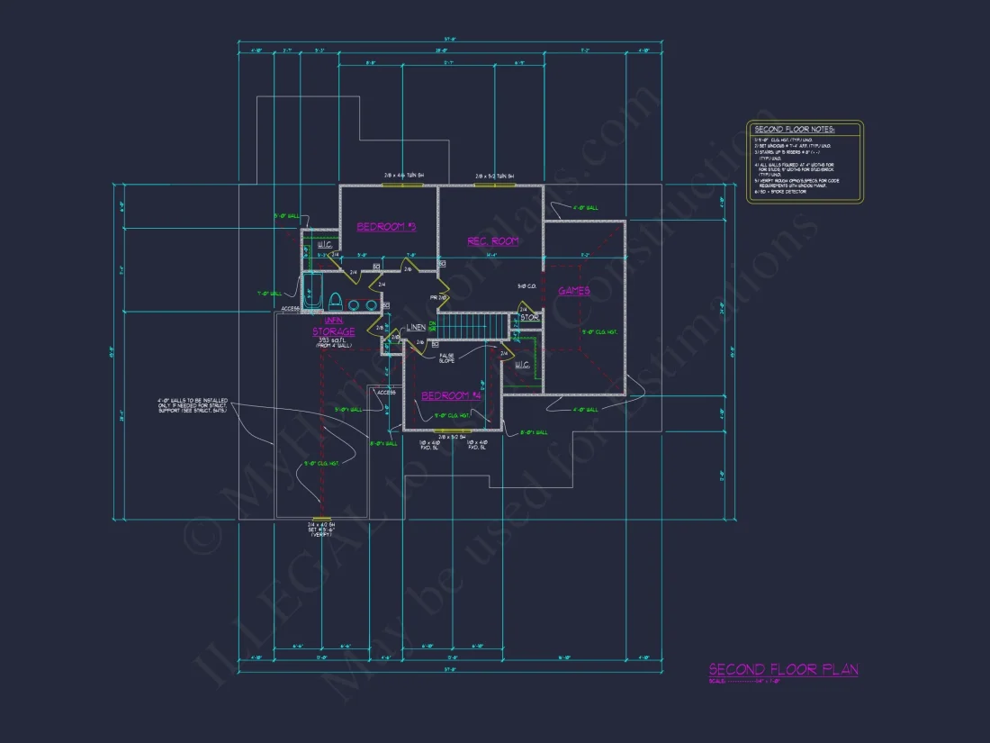 Craftsman house Floor Plan with CAD Designs and Blueprints