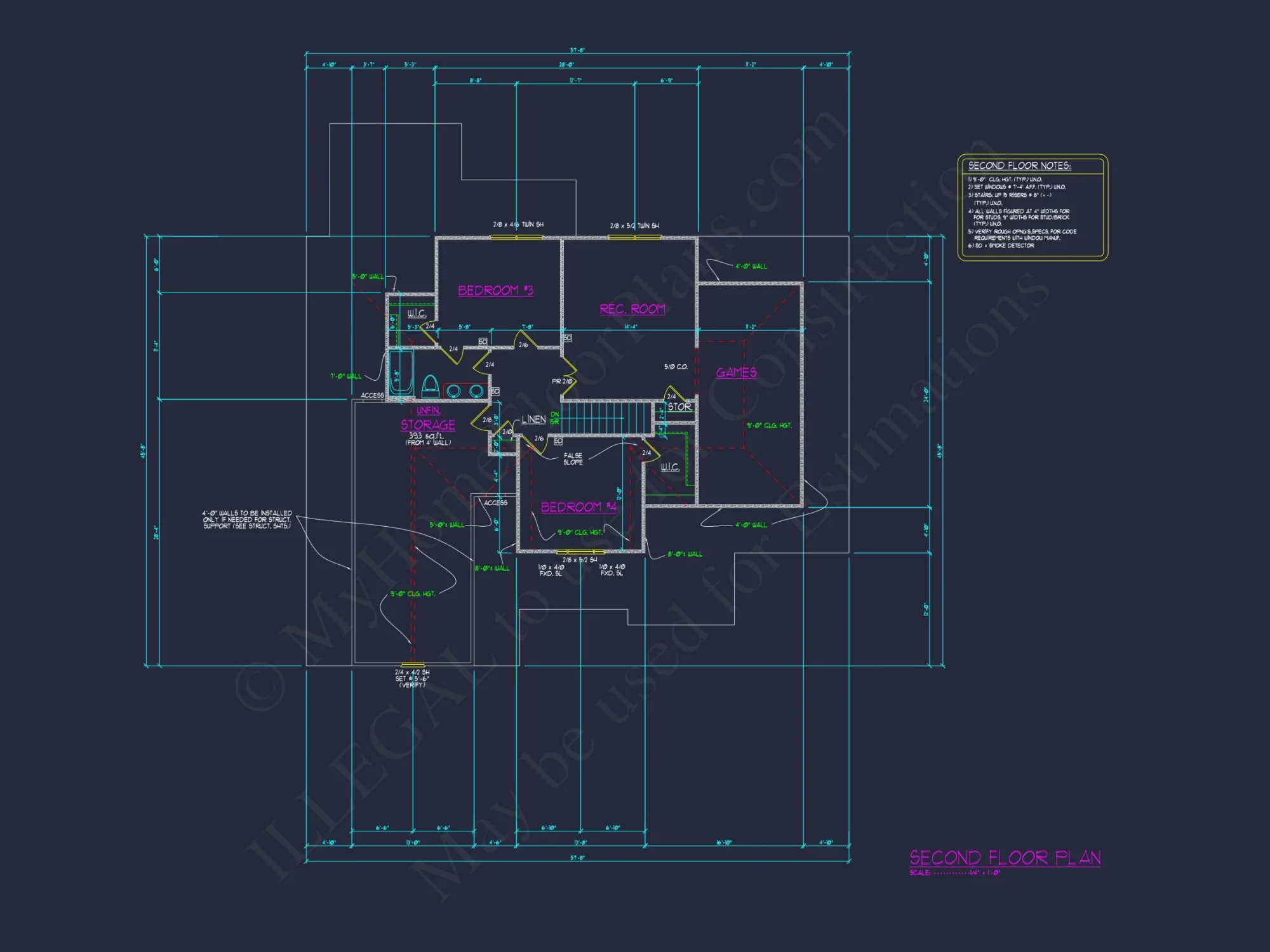 Craftsman house Floor Plan with CAD Designs and Blueprints