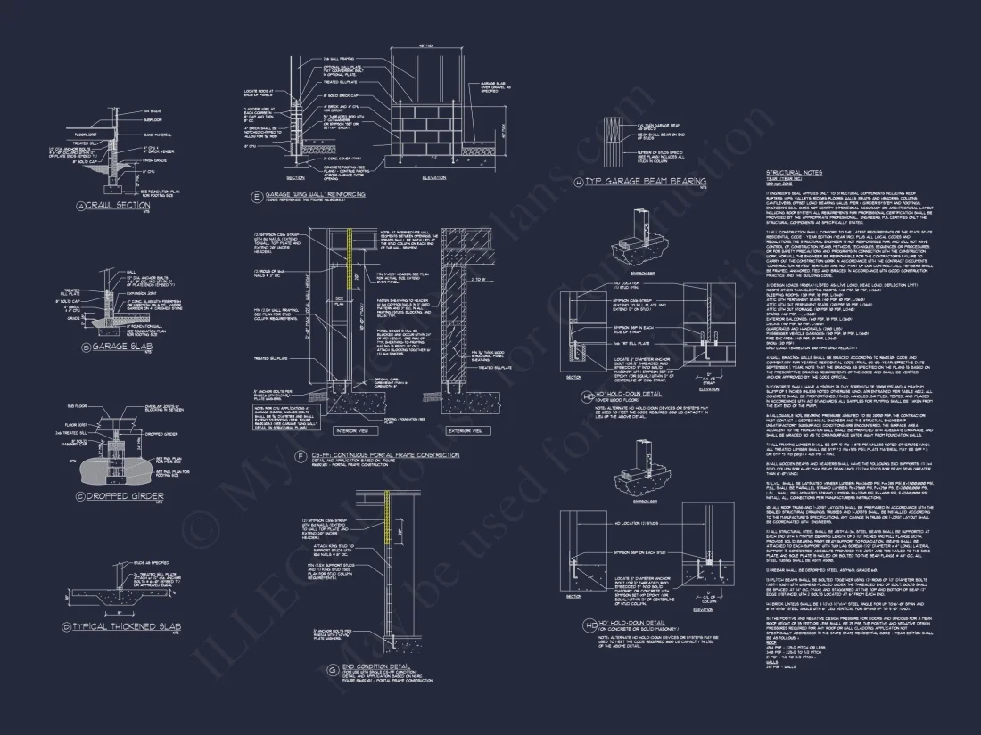 Craftsman house Plan with CAD Architectural Designs