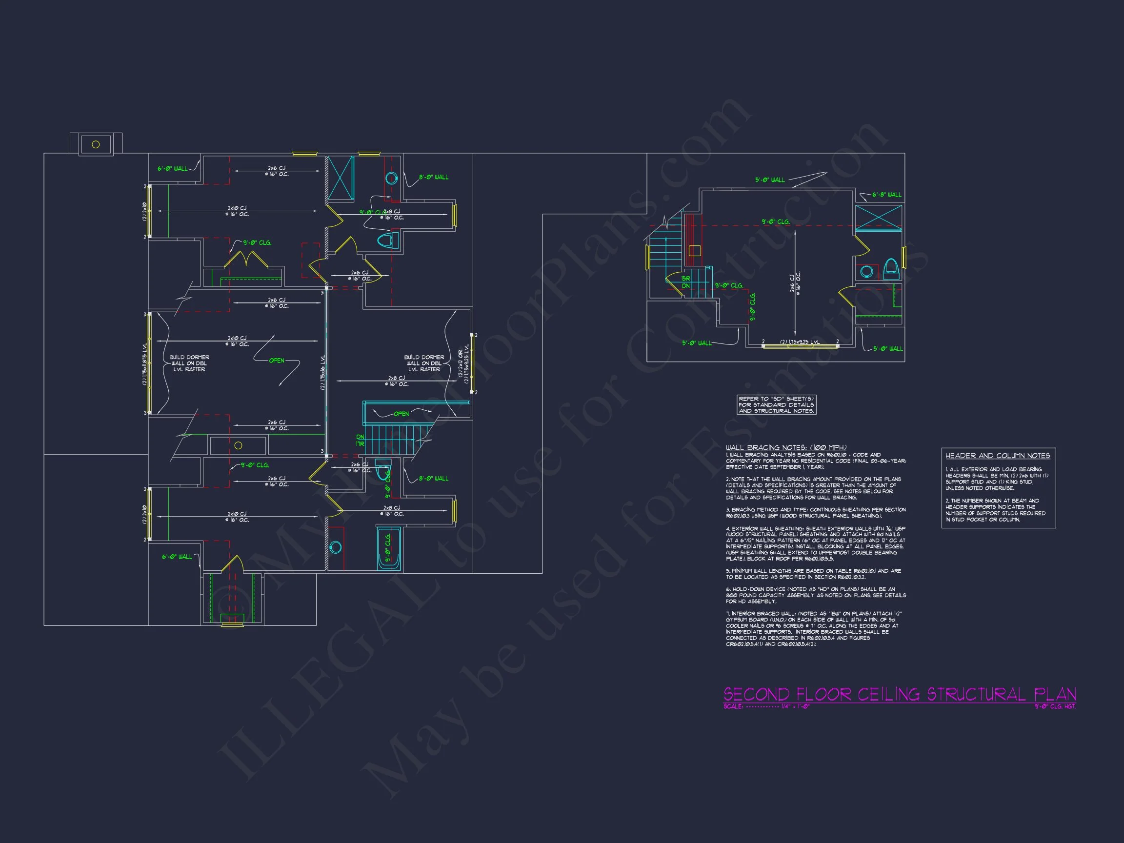 15-1936 HOUSE PLAN - Craftsman House Plan with CAD Architectural Designs 11 Craftsman house Plan with CAD Architectural Designs