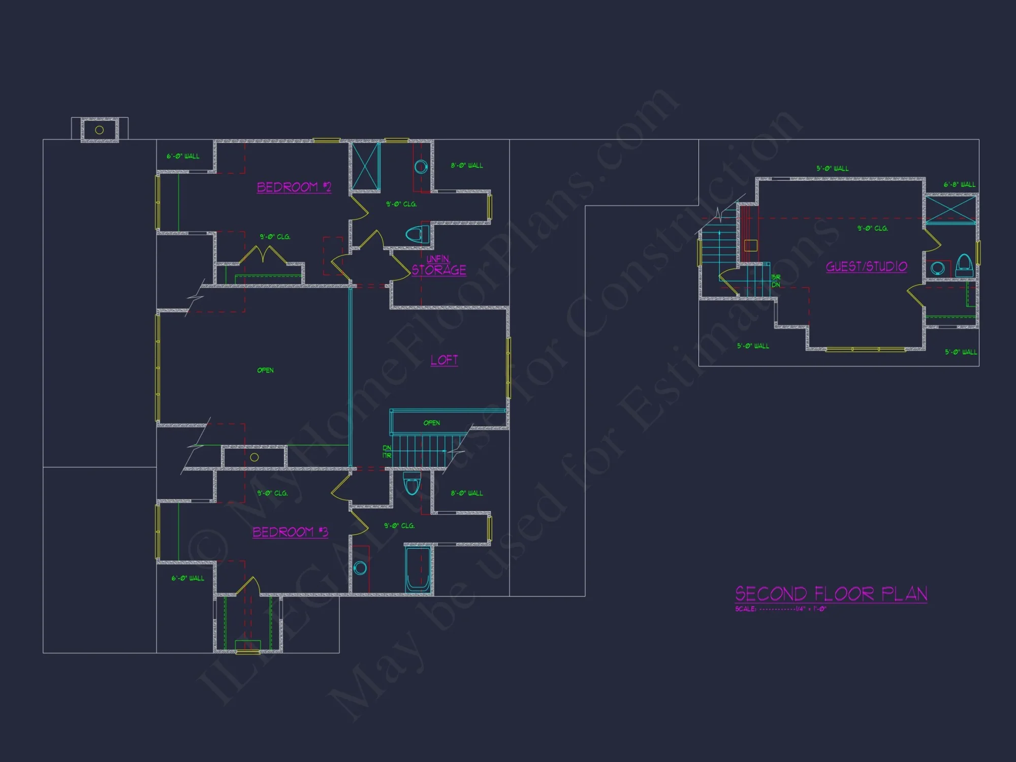 Craftsman house Plan with CAD Architectural Designs