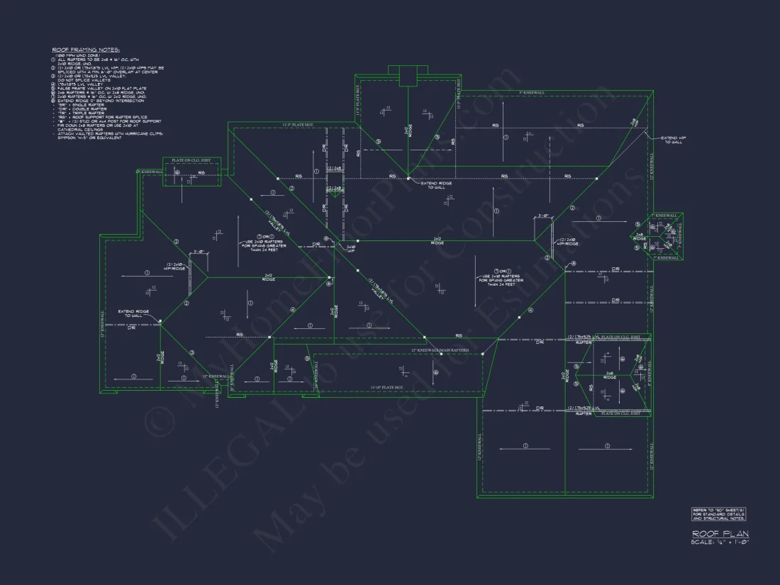 Spacious 2-Story house Plan with 3 Bedrooms and 3-Car Garage
