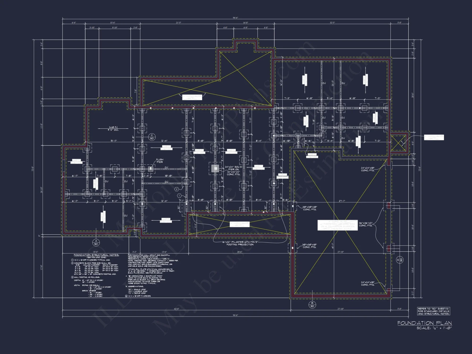 Spacious 2-Story house Plan with 3 Bedrooms and 3-Car Garage