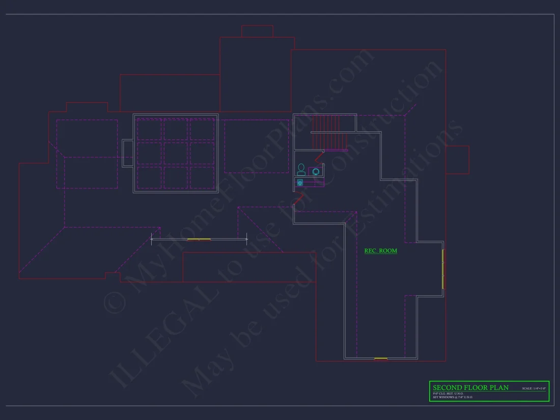 Spacious 2-Story house Plan with 3 Bedrooms and 3-Car Garage
