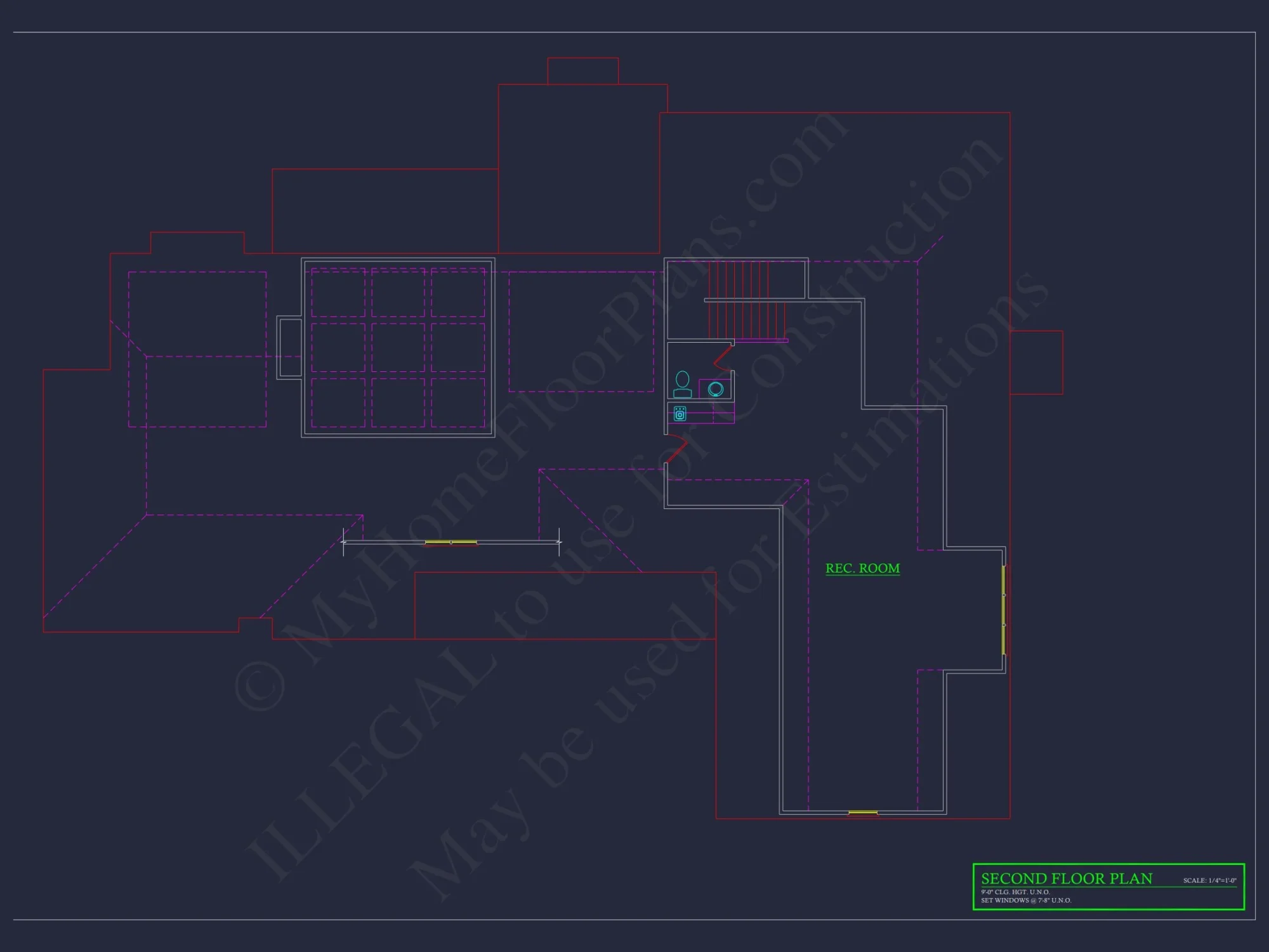 Spacious 2-Story house Plan with 3 Bedrooms and 3-Car Garage