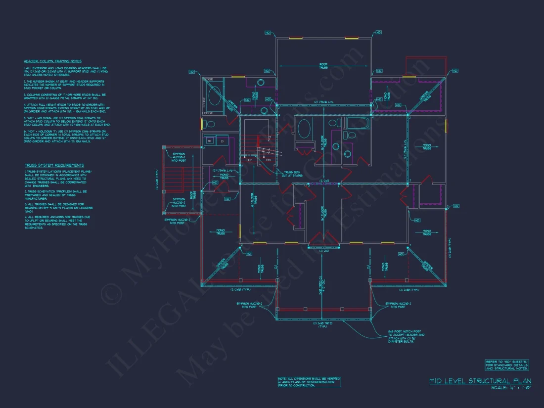 Coastal Beach house Plan with 4 Bedrooms and Open Designs
