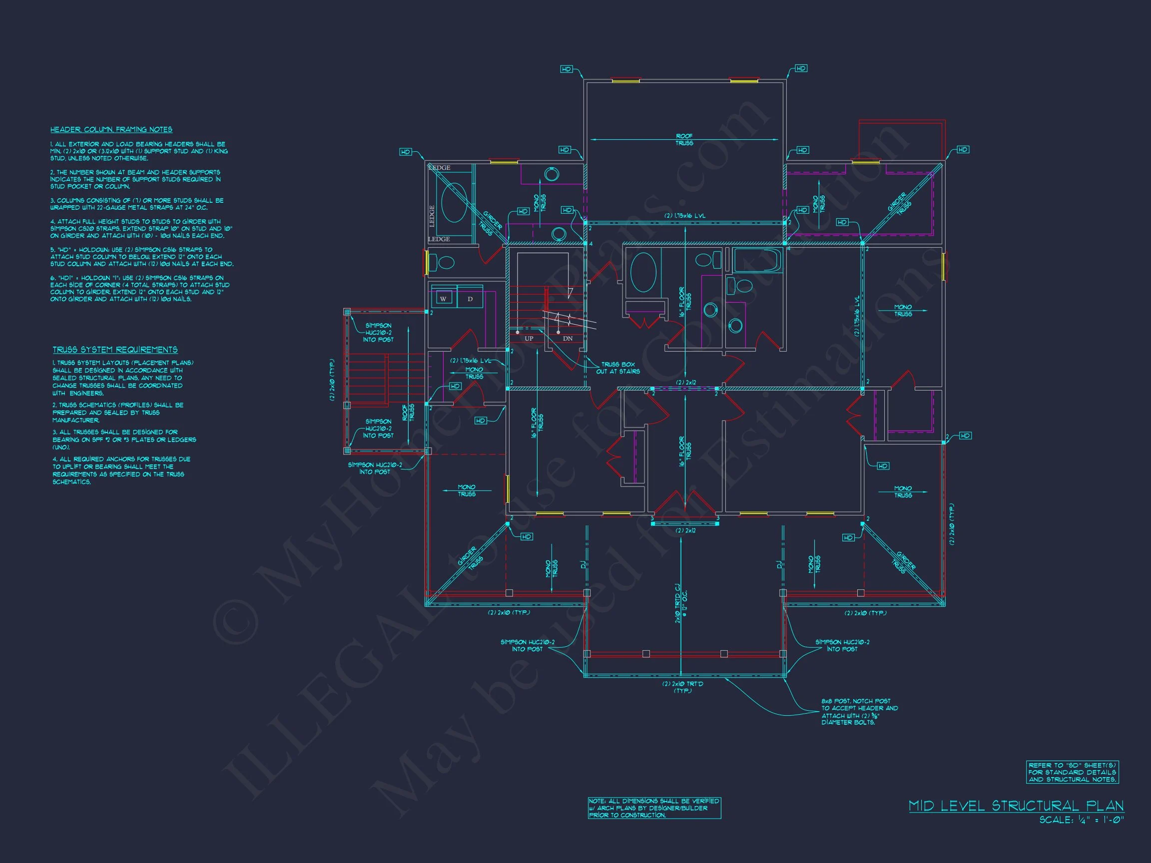 15-1769 HOUSE PLAN - Coastal Beach House Plan with 4 Bedrooms and Open Designs 11 Coastal Beach house Plan with 4 Bedrooms and Open Designs