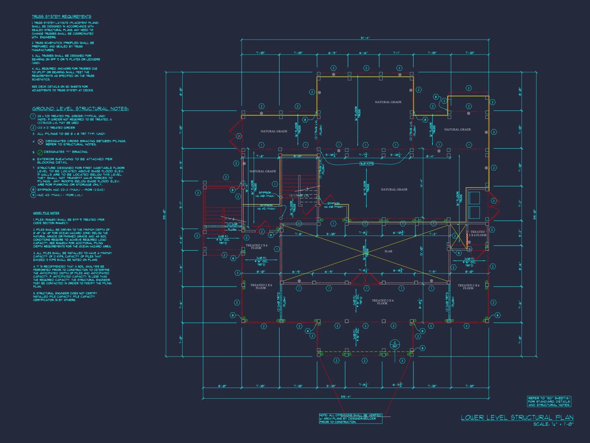 Coastal Beach house Plan with 4 Bedrooms and Open Designs