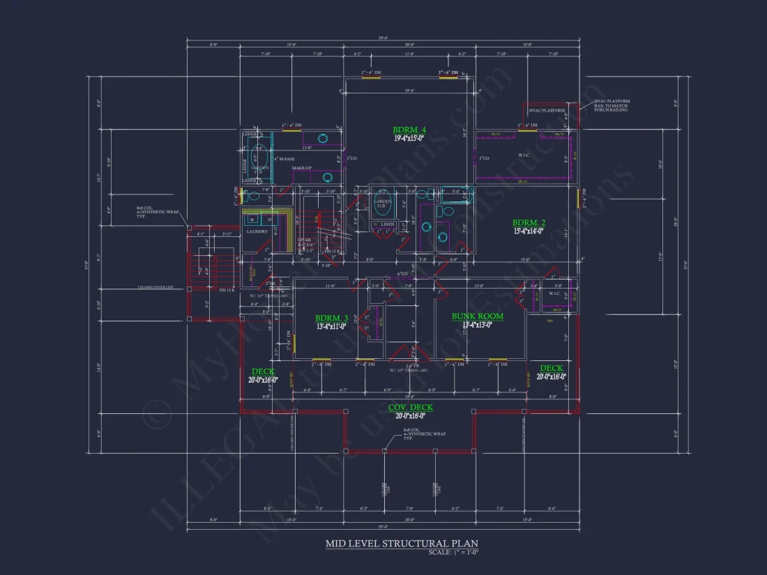 Coastal Beach house Plan with 4 Bedrooms and Open Designs