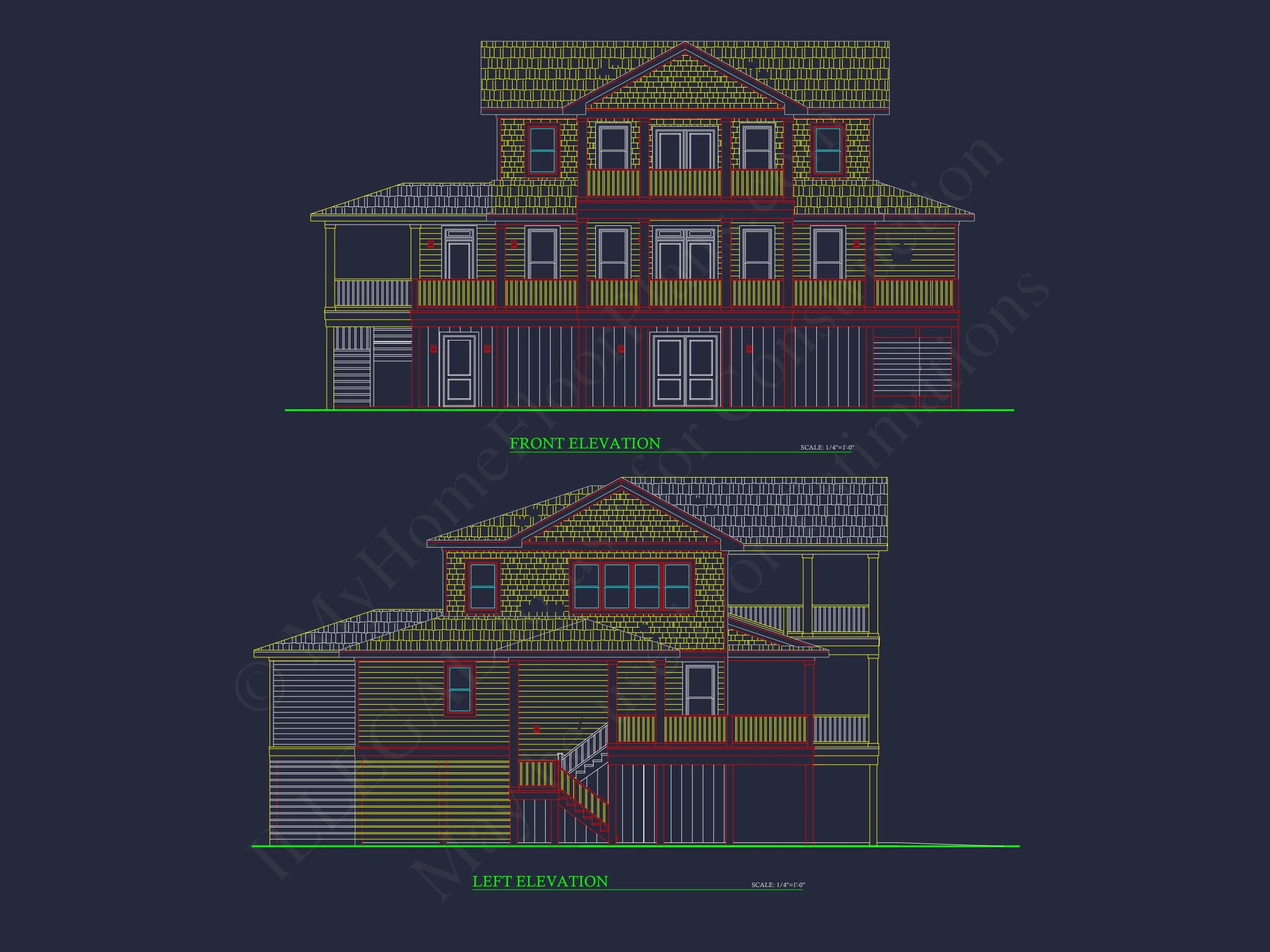 15-1769 HOUSE PLAN - Coastal Beach House Plan with 4 Bedrooms and Open Designs 2 Coastal Beach house Plan with 4 Bedrooms and Open Designs