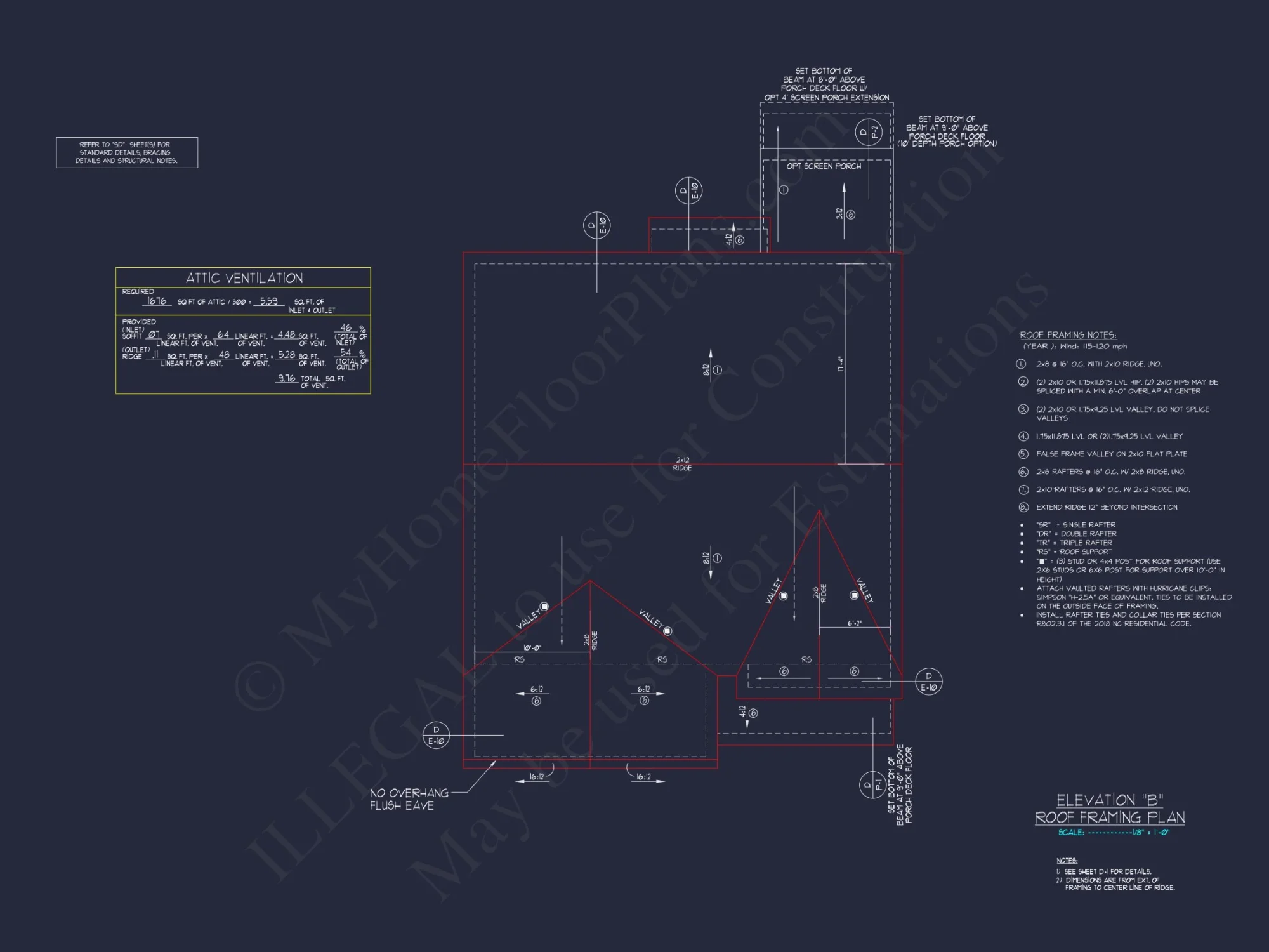 Spacious 2-Story house Floor Plan with CAD Designs