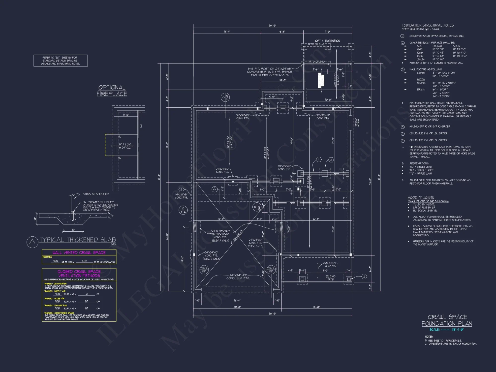 Spacious 2-Story house Floor Plan with CAD Designs