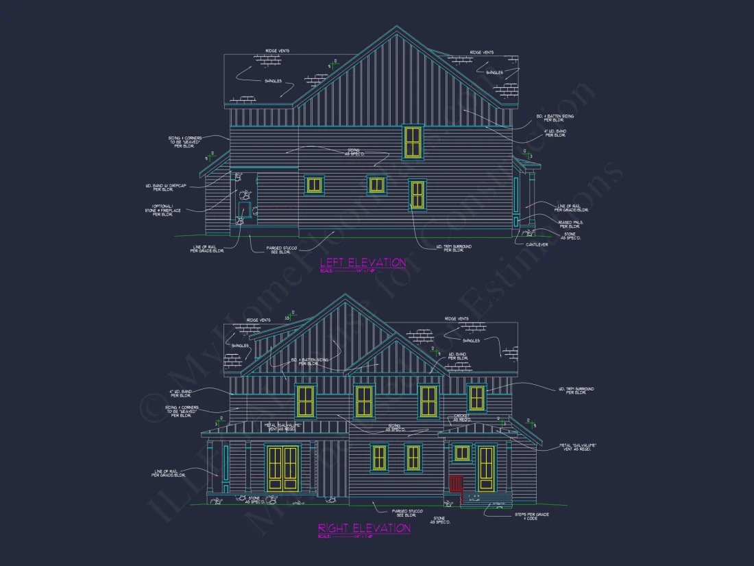 Modern Craftsman house Plan with Spacious Floor Layout