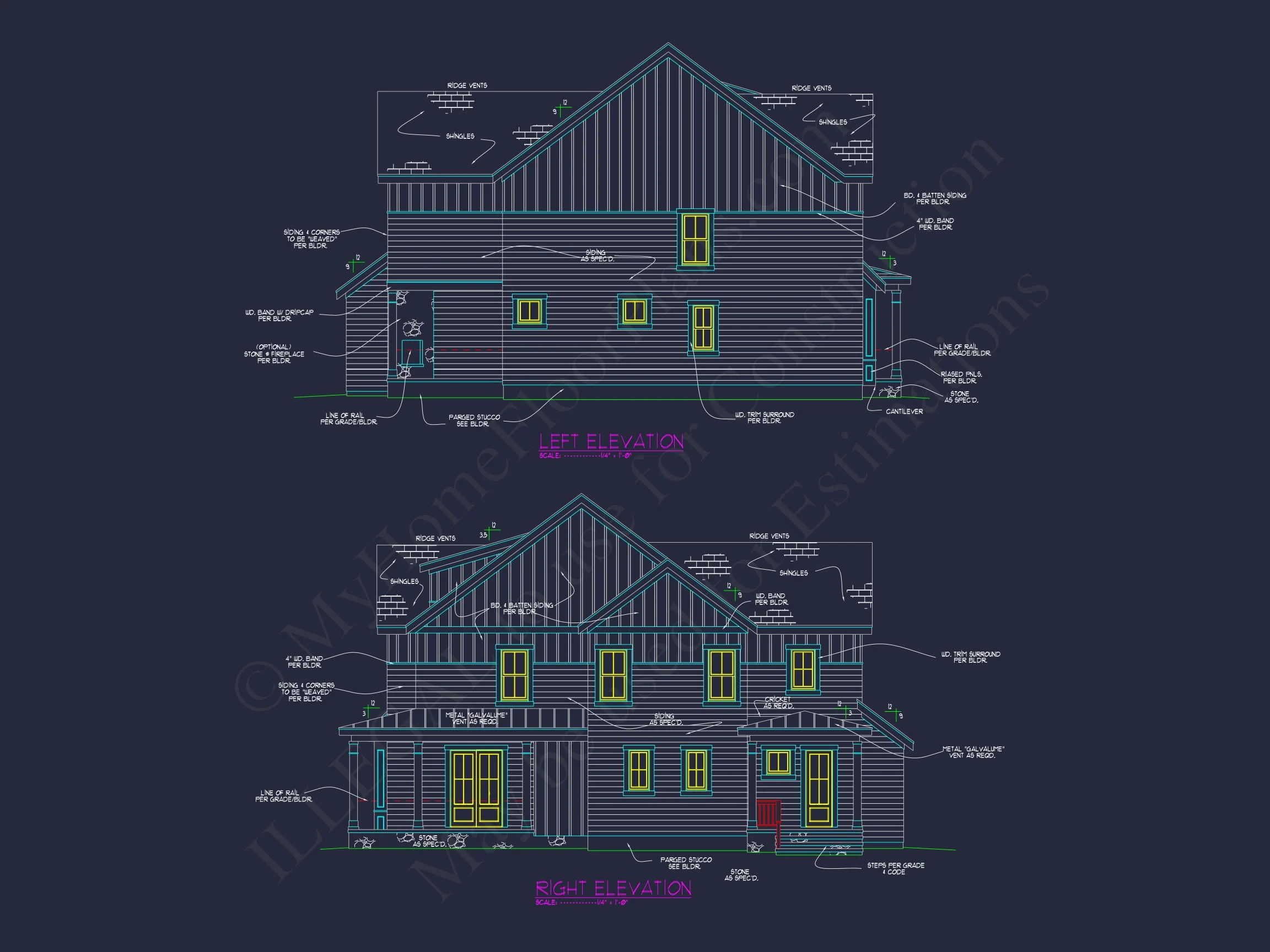 Modern Craftsman house Plan with Spacious Floor Layout