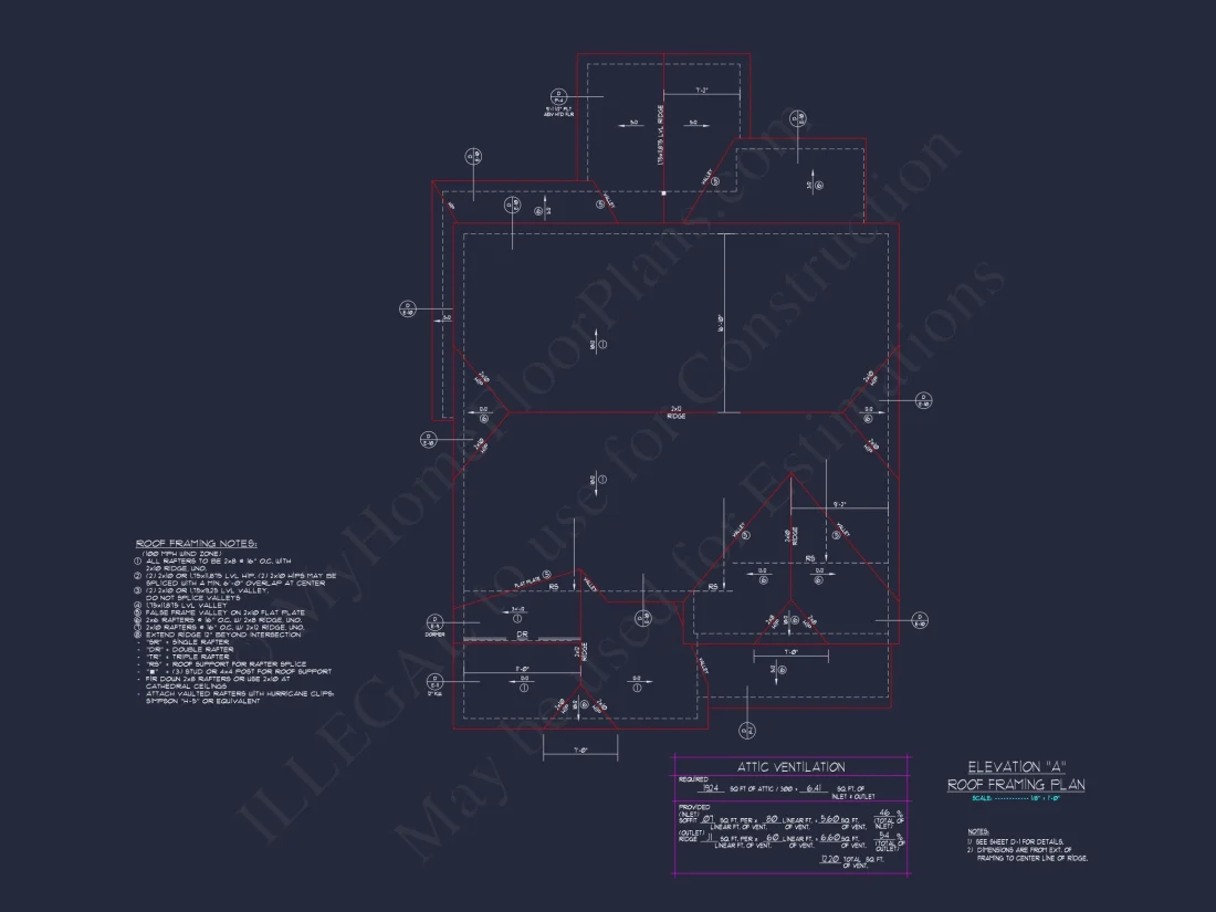 Spacious 2-Story house Floor Plan with CAD Designs