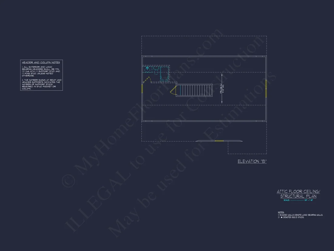 Spacious 2-Story house Floor Plan with CAD Designs