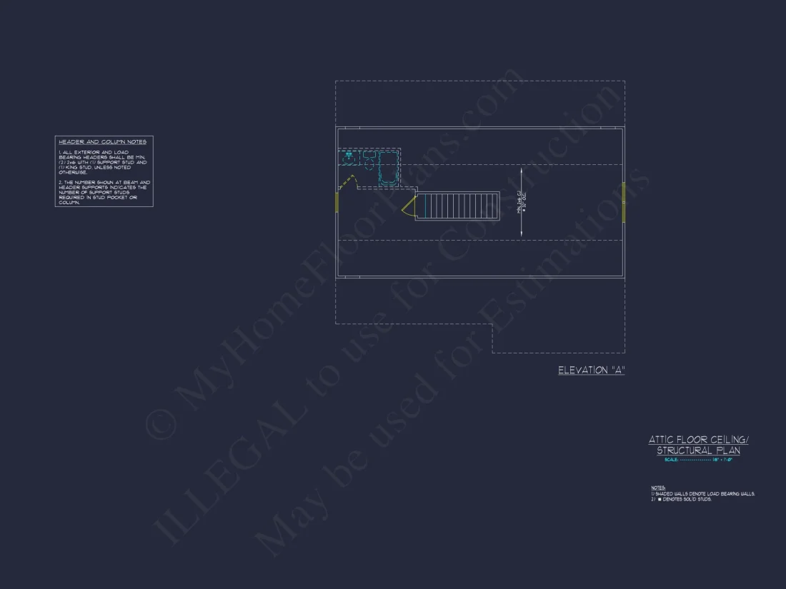Spacious 2-Story house Floor Plan with CAD Designs