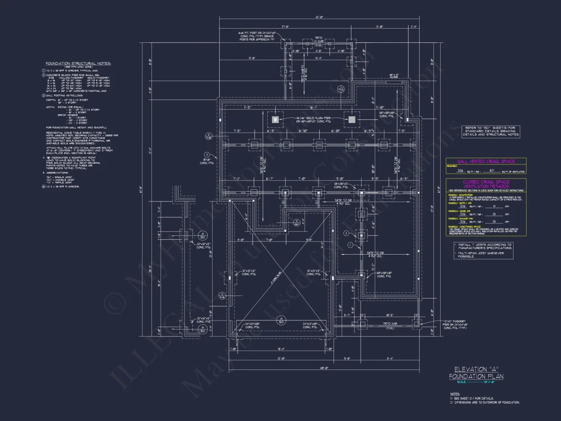 Spacious 2-Story house Floor Plan with CAD Designs