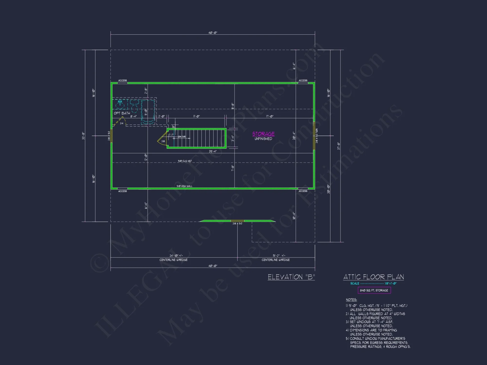 Spacious 2-Story house Floor Plan with CAD Designs