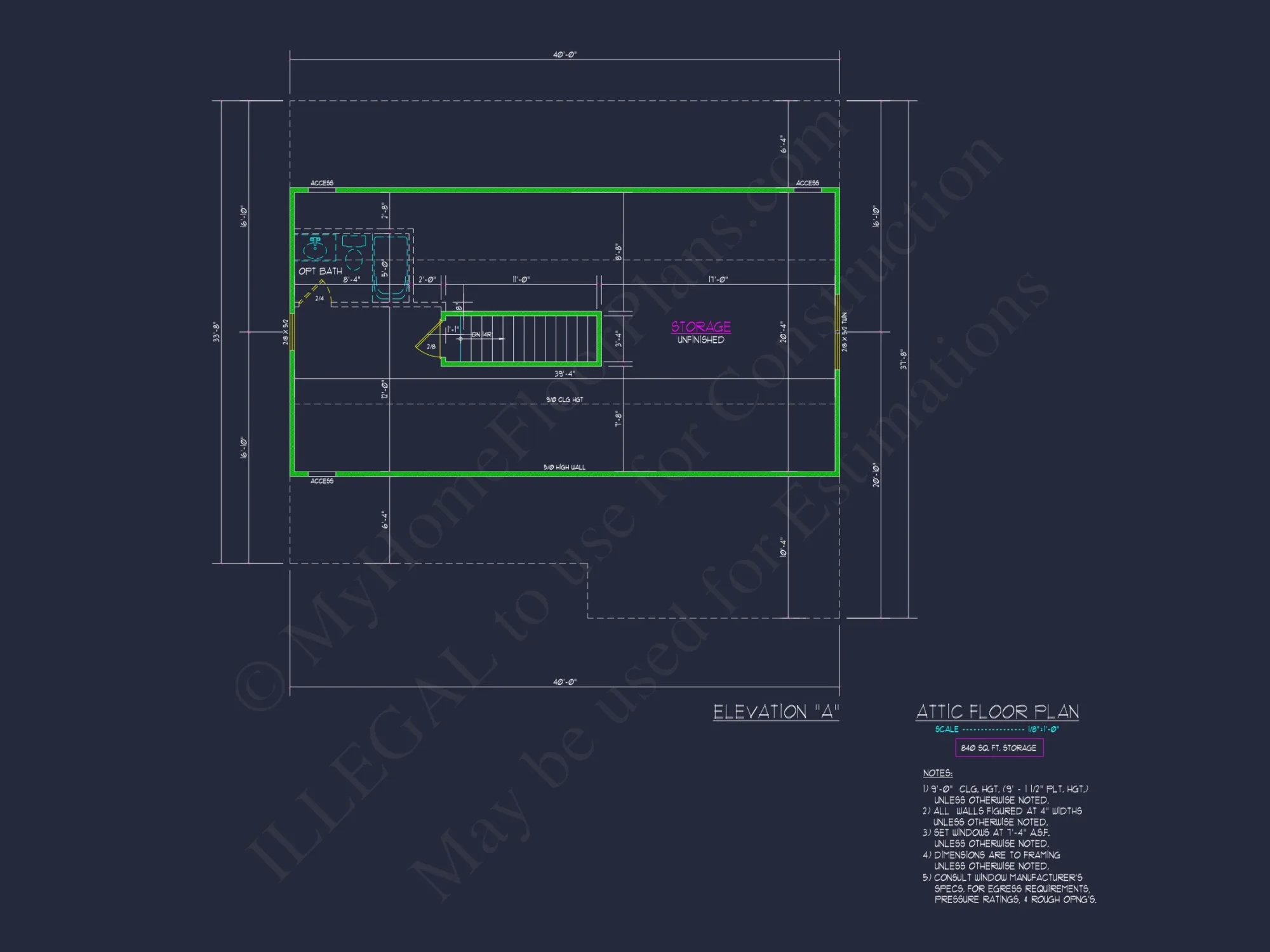 Spacious 2-Story house Floor Plan with CAD Designs
