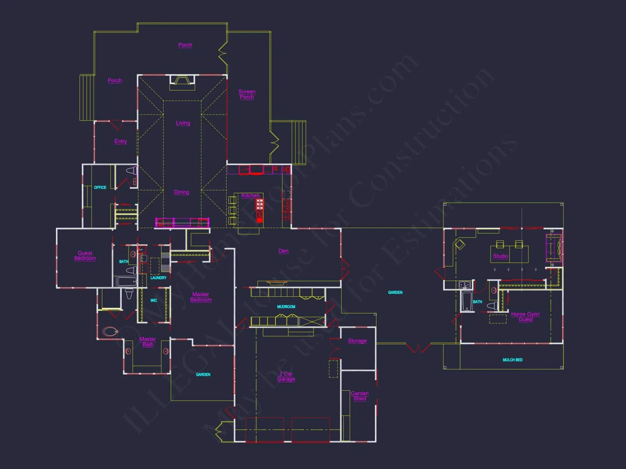 Charming 1-Story house Plan with Large Floor Plan Designs